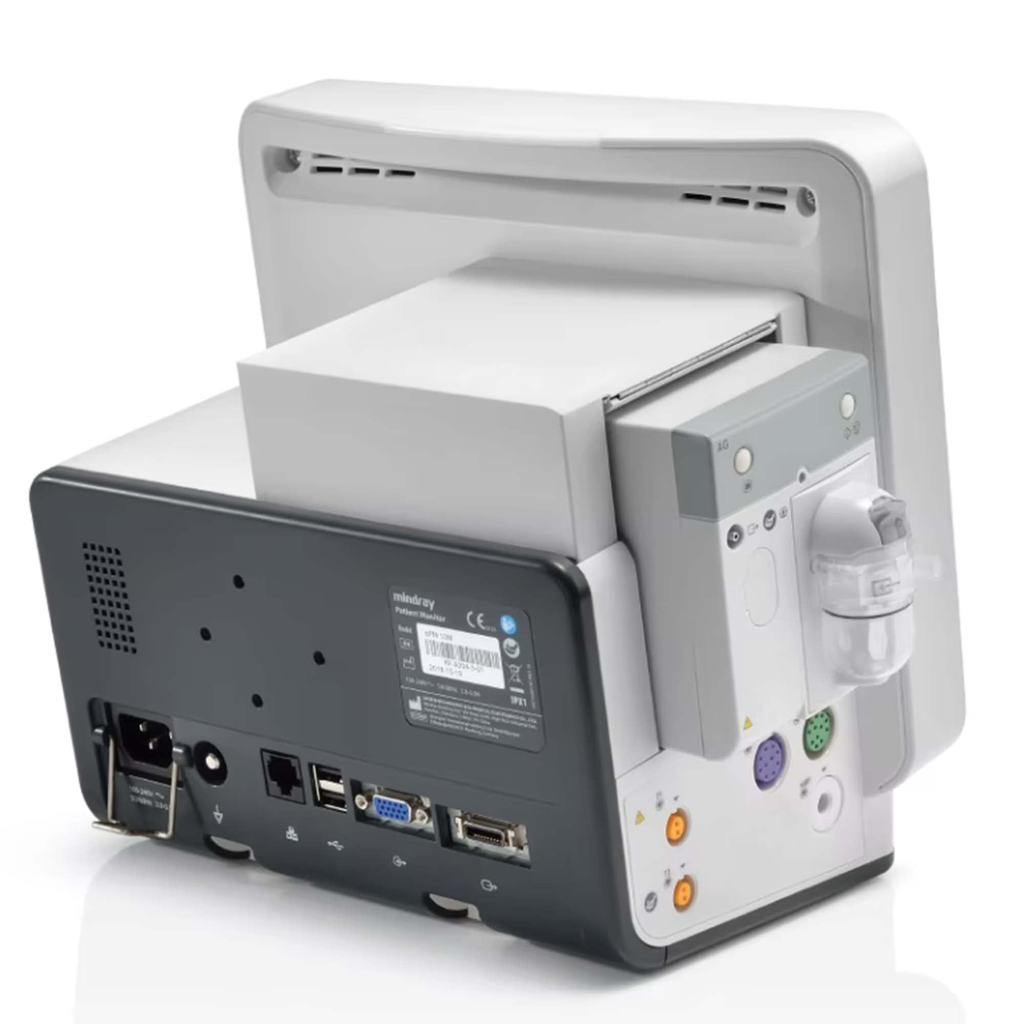 Mindray USA - 121-002737-00 Patient Monitor Mindray ePM Monitoring 3/5 Lead ECG, Arrhythmia Analysis, NIBP, Nellcor SpO2, Respiration, Temperature AC Power / Battery Operated