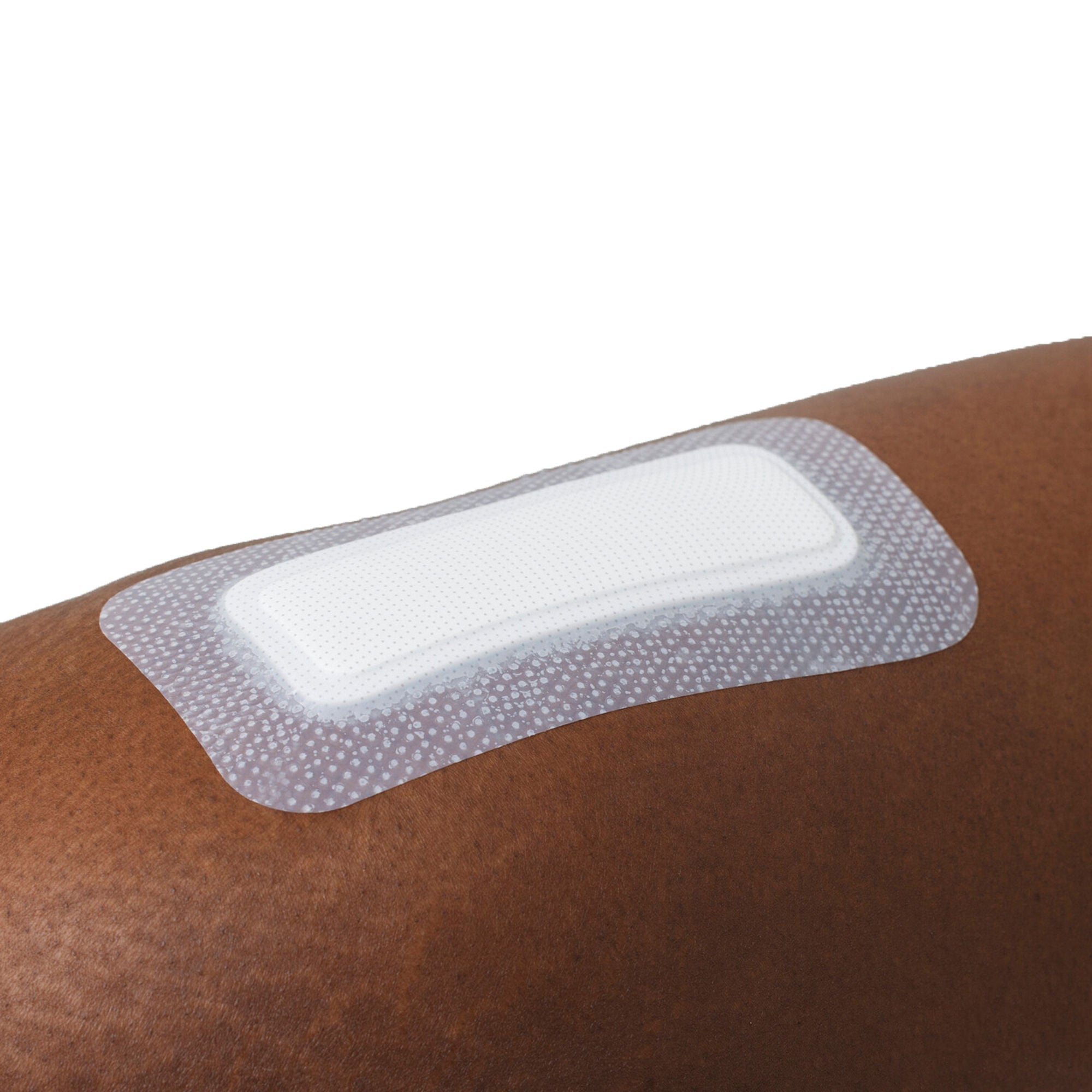 Coloplast - 37543 Foam Dressing Biatain® Silicone Fit 4 X 8 Inch With Border Film Backing Silicone Adhesive Rectangle Sterile