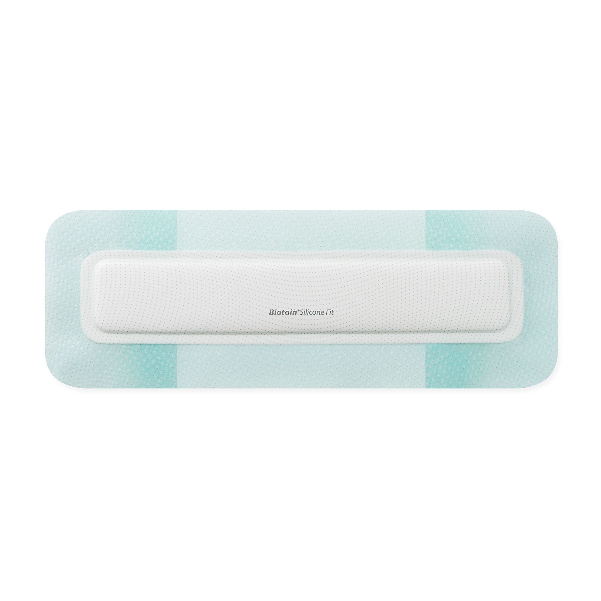 Coloplast - 37545 Silicone Foam Dressing Biatain® Silicone Fit 4 X 12 Inch With Border Film Backing Silicone Adhesive Rectangle Sterile