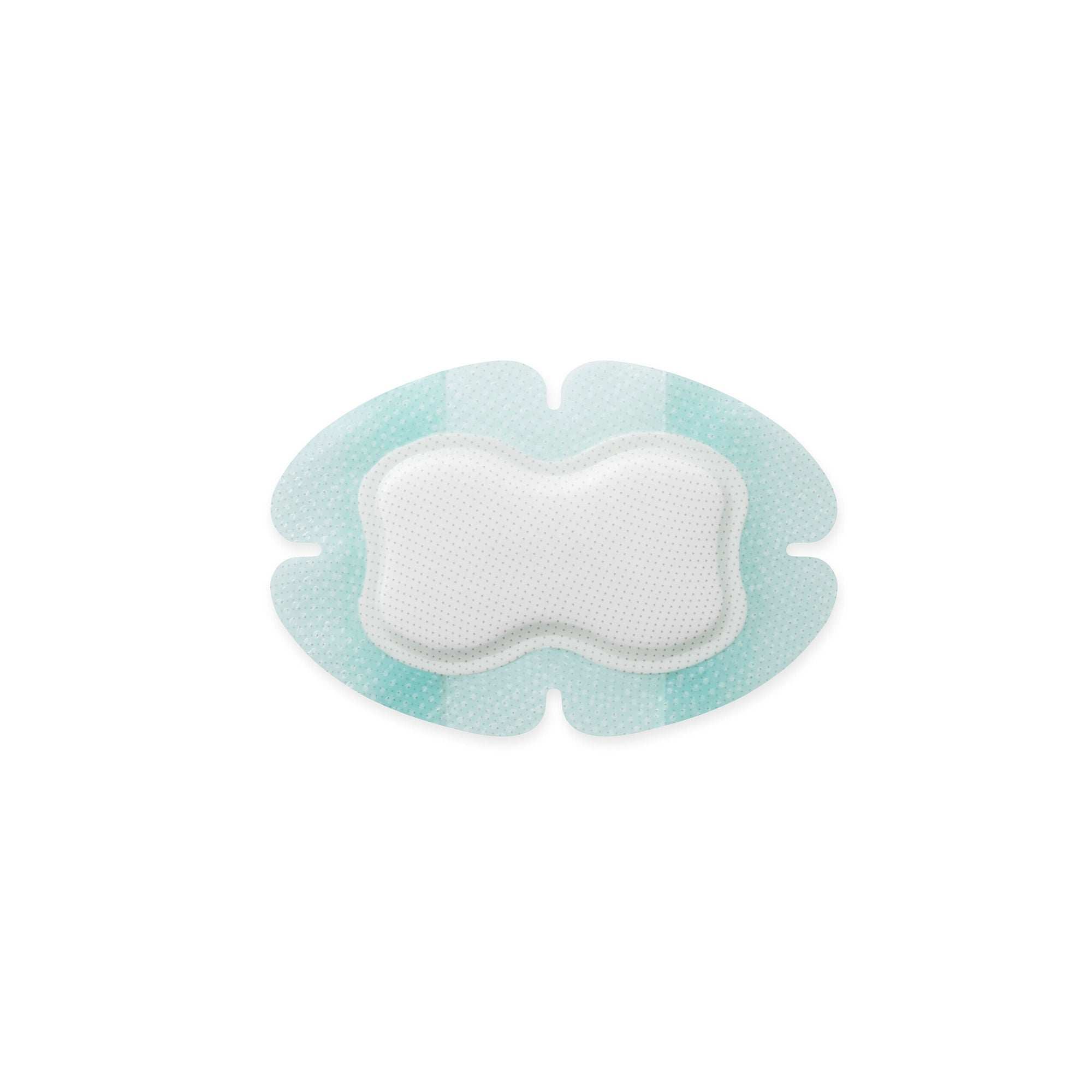 Coloplast - 37549 Foam Dressing Biatain® Silicone Fit 5-1/2 X 7-9/10 Inch With Border Film Backing Silicone Adhesive Multisite Sterile
