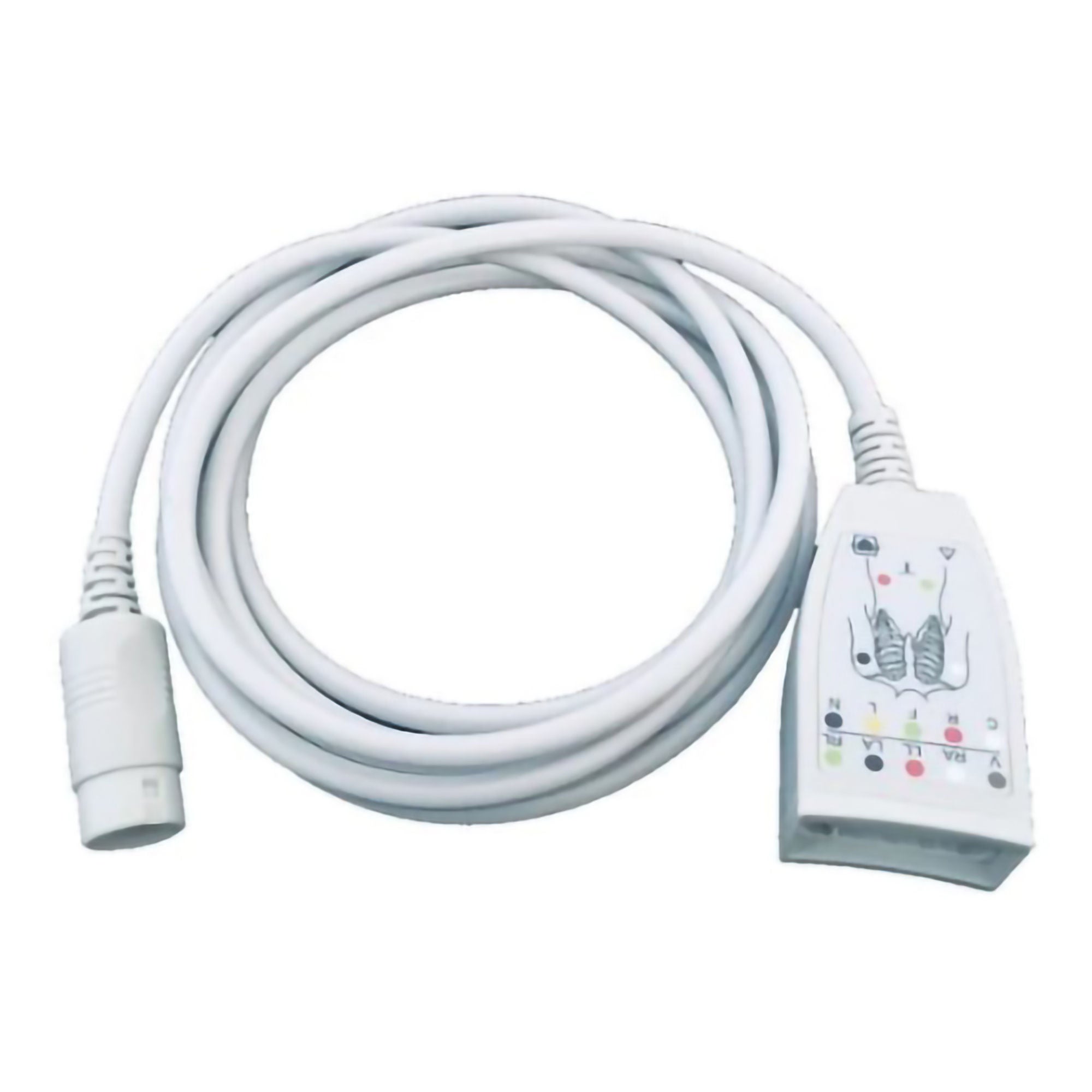 Philips Healthcare - 989803125831 ECG Trunk Cable Philips 9 Foot 10 Lead For use wtih ECG Machine M1602A, M1644A, M1968A and M1976A
