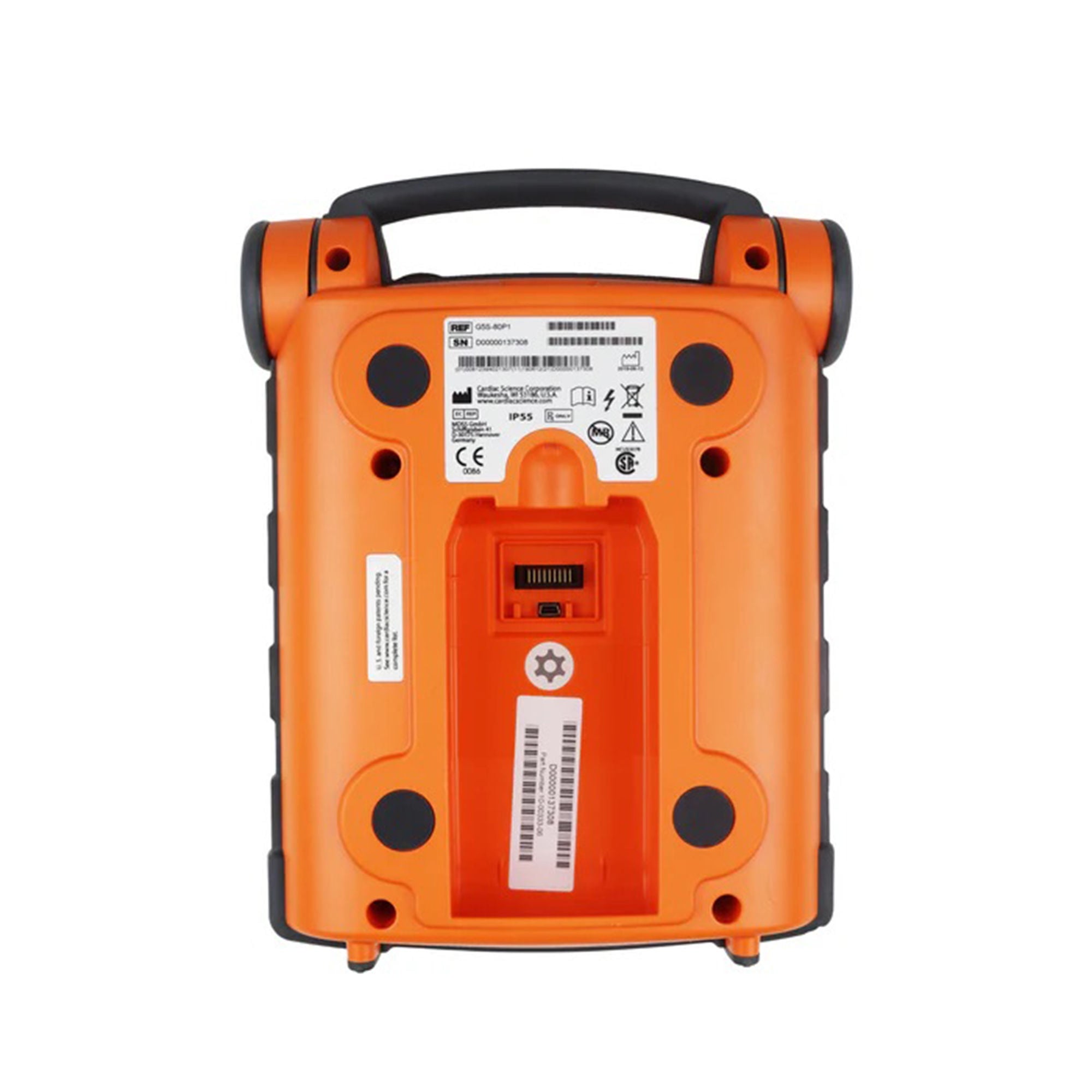 Florida Medical Sales - Z-G5A-80C-S AED Unit Automatic Powerheart® AED G5 Electrode Pads Contact Battery Operated LCD Display