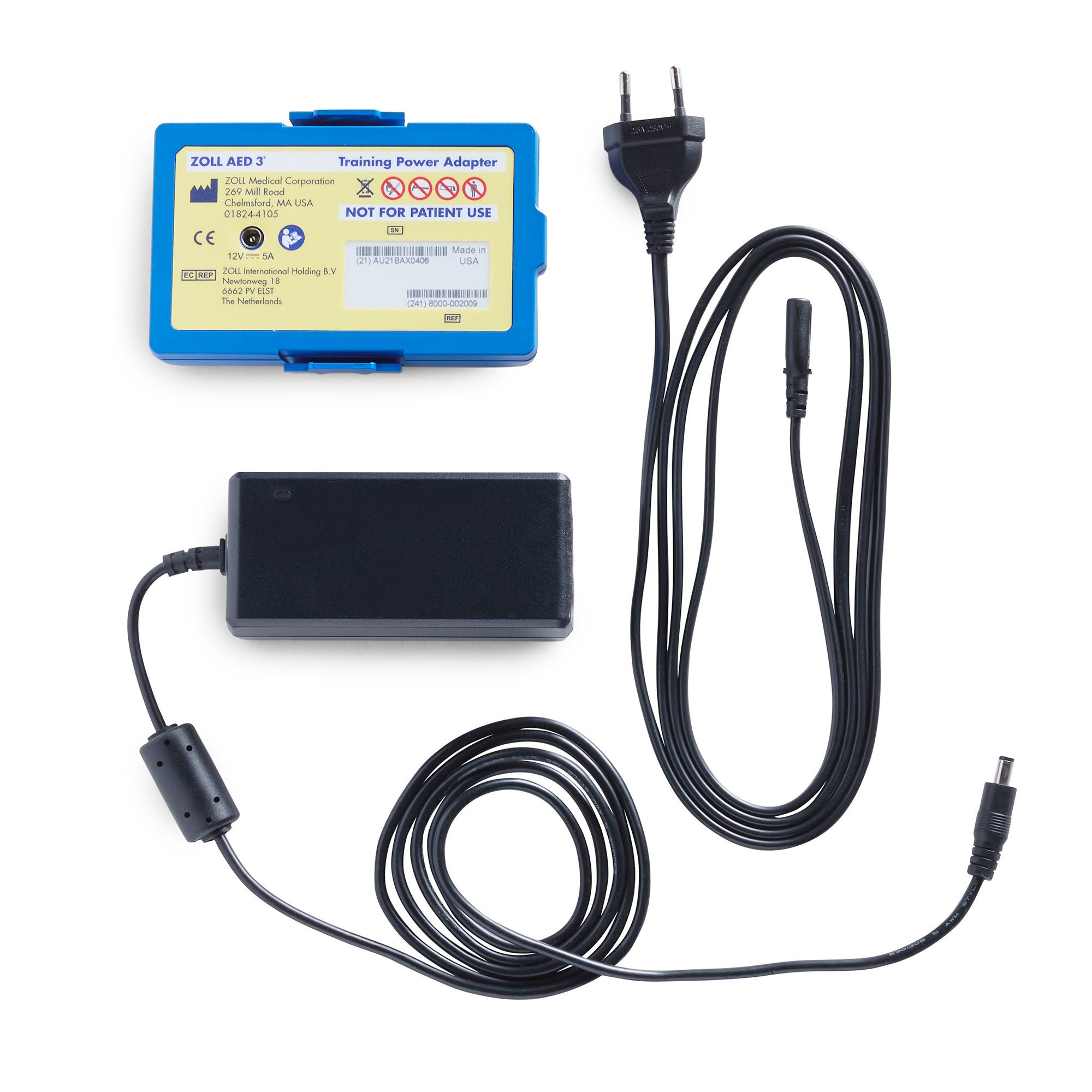 Zoll Medical - 8000-002008 AED Trainer Power Adapter Zoll® For Zoll AED 3®