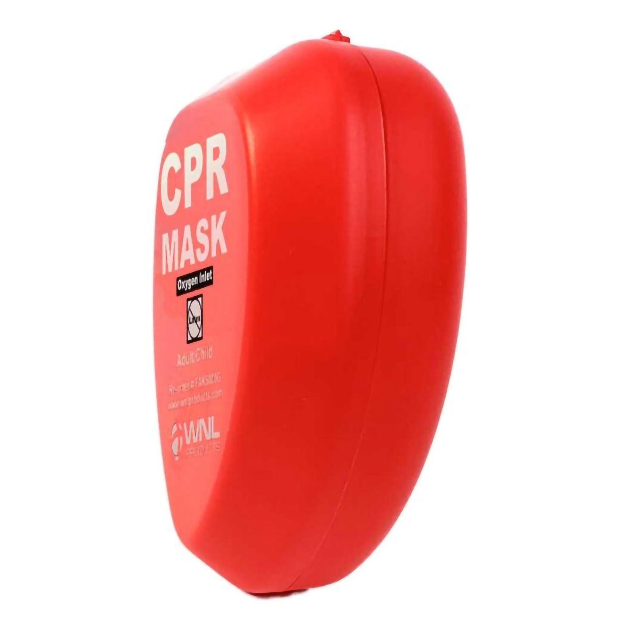 Work N Leisure Products Inc - FAK5000G-RED CPR Face Mask WNL 4-1/2 X 5-1/4 Z 1-3/4 Inch Single Patient Use