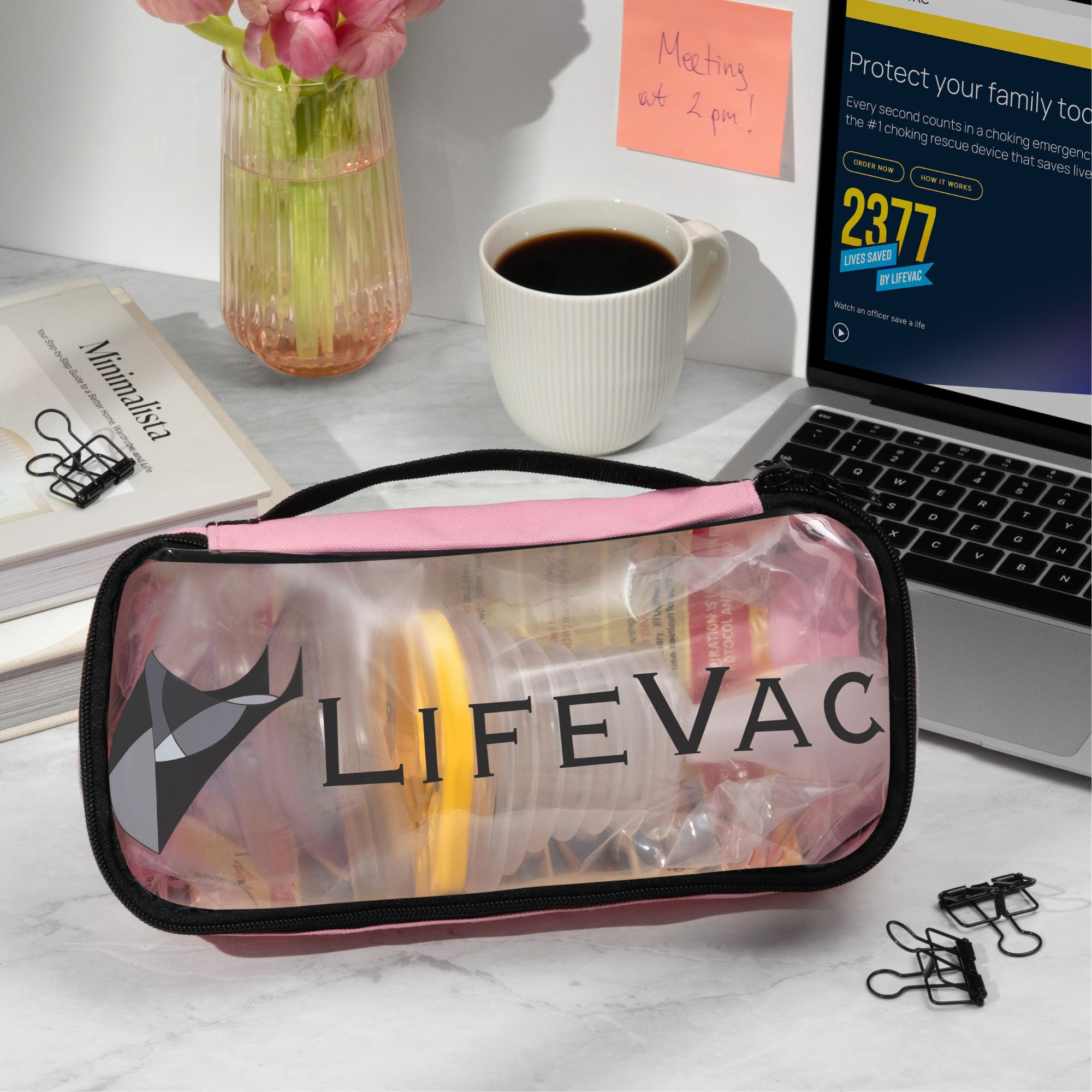 LifeVac LLC - TK-P LifeVac Travel Kit – Portable Choking Rescue Device