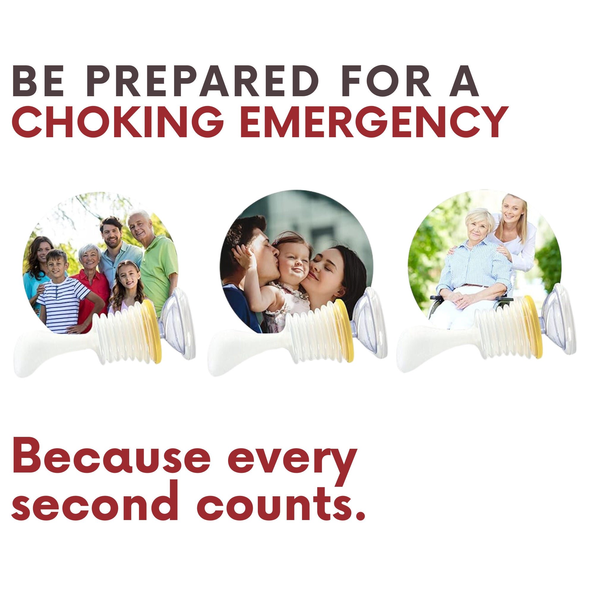 LifeVac LLC - TK-P LifeVac Travel Kit – Portable Choking Rescue Device