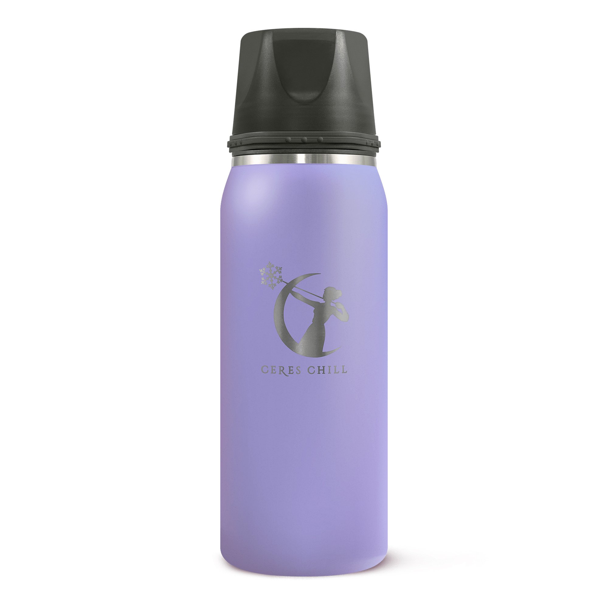 Ceres Chill Co CC-1-BC-L-UV - Ceres Chill OG Stainless Steel Breast Milk Chiller Container, Lavender - 1/Each, 12/Case