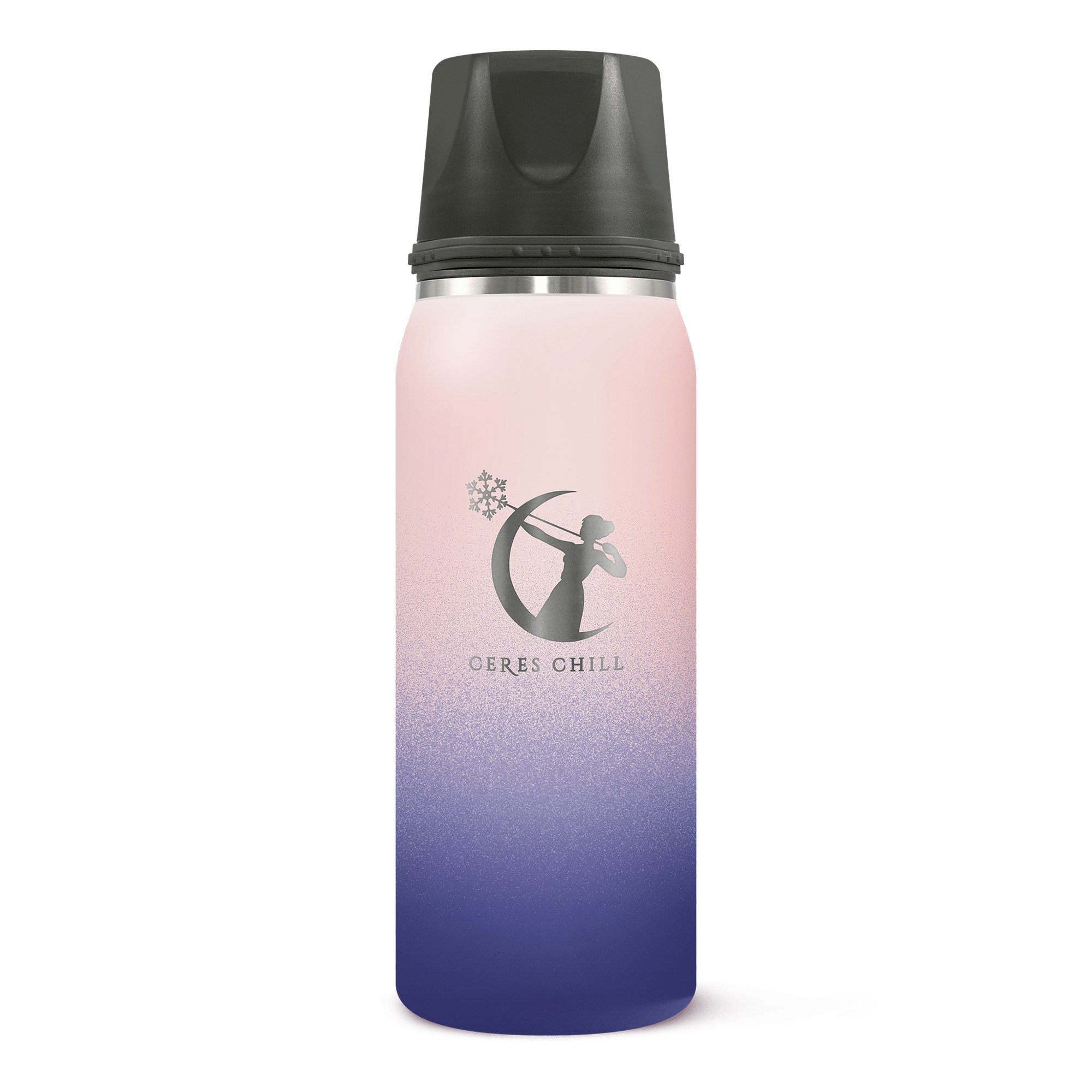 Ceres Chill Co CC-1-BC-L-MB - Ceres Chill OG Stainless Steel Breast Milk Chiller Container, Blue & Pink Ombre - 1/Each, 12/Case