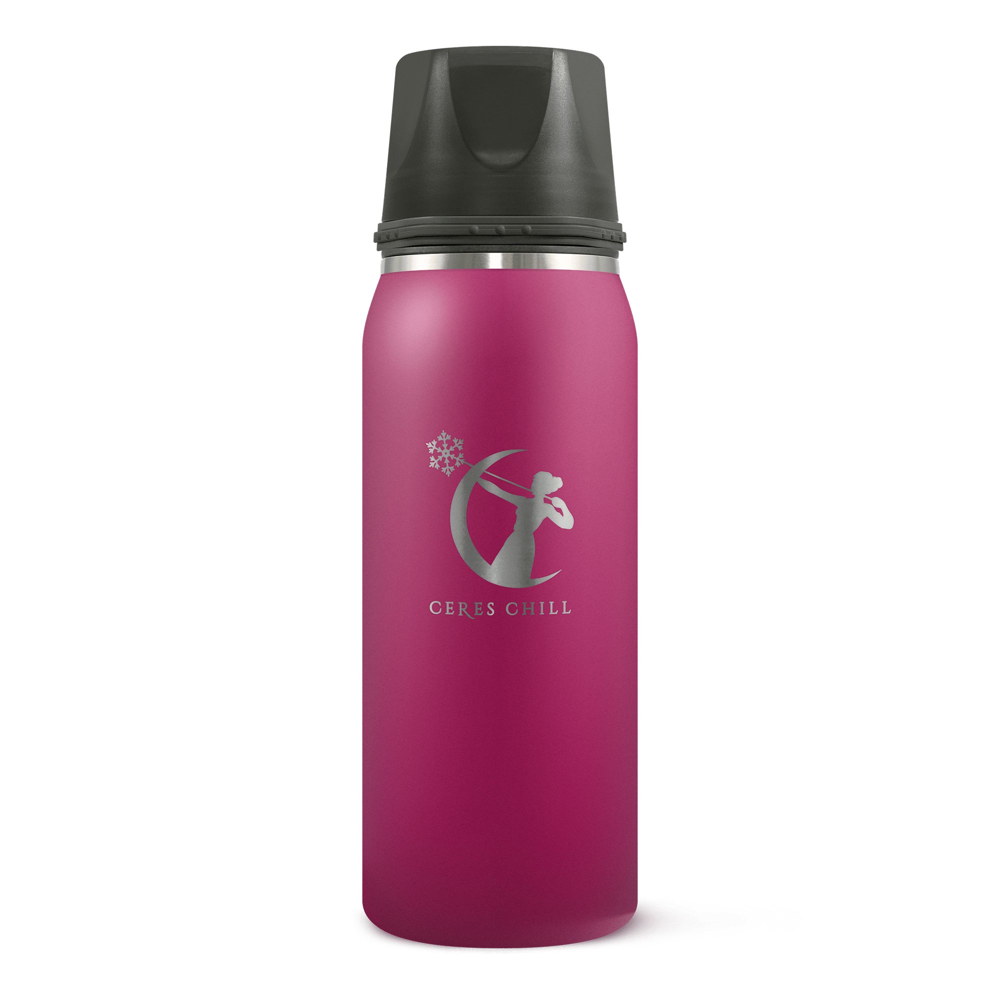 Ceres Chill Co CC-1-BC-L-PL - Ceres Chill OG Stainless Steel Breast Milk Chiller Container, Fuchsia - 1/Each, 12/Case