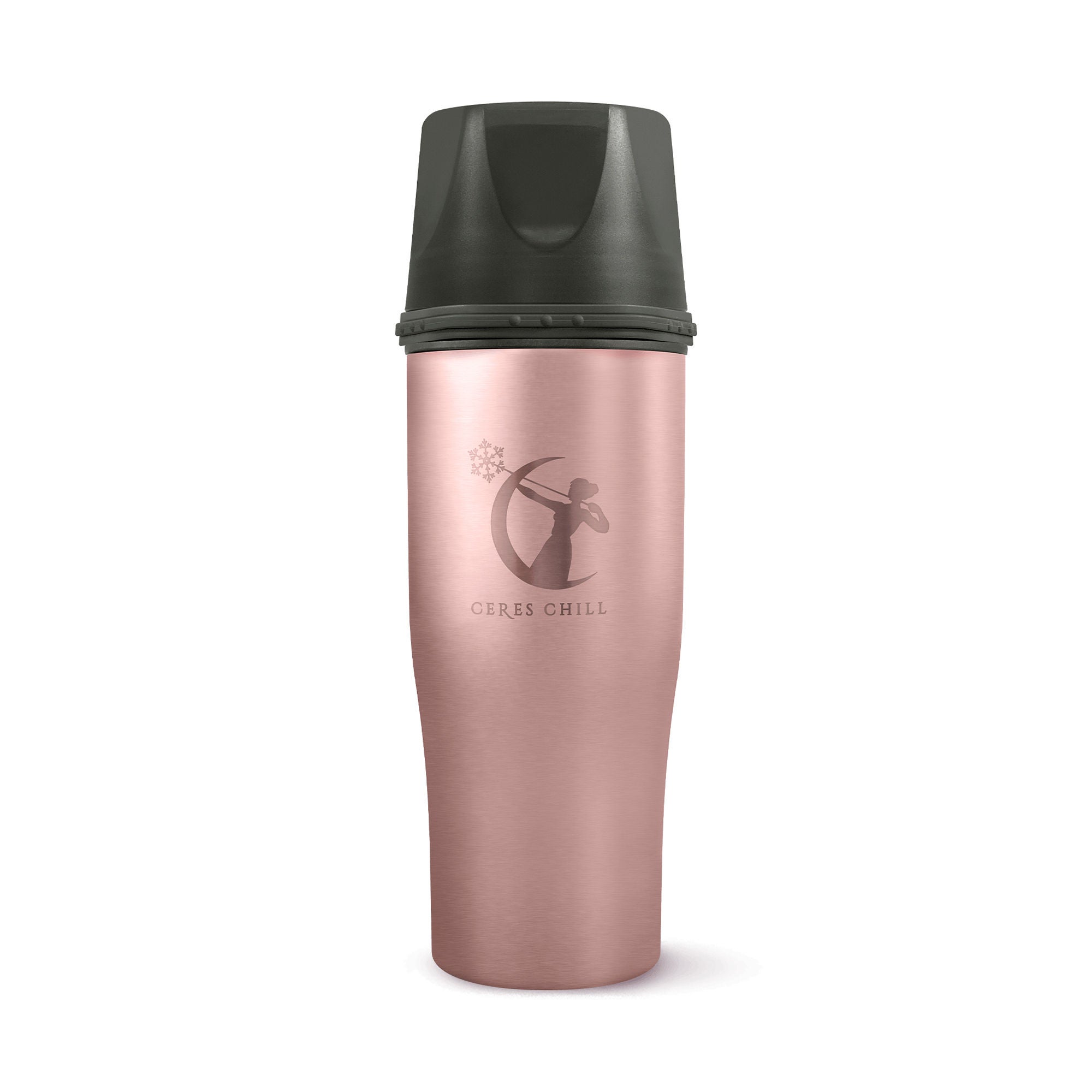 Ceres Chill Co - CC-1-DEMI-S-RG Ceres Chill OG Stainless Steel Breast Milk Chiller Container