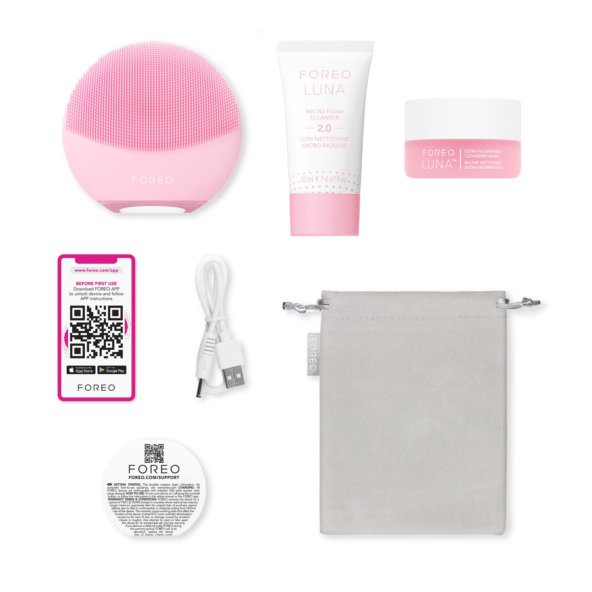 Foreo Inc F2518 - LUNA™ 4 Mini Facial Cleaning Device - 1/Each