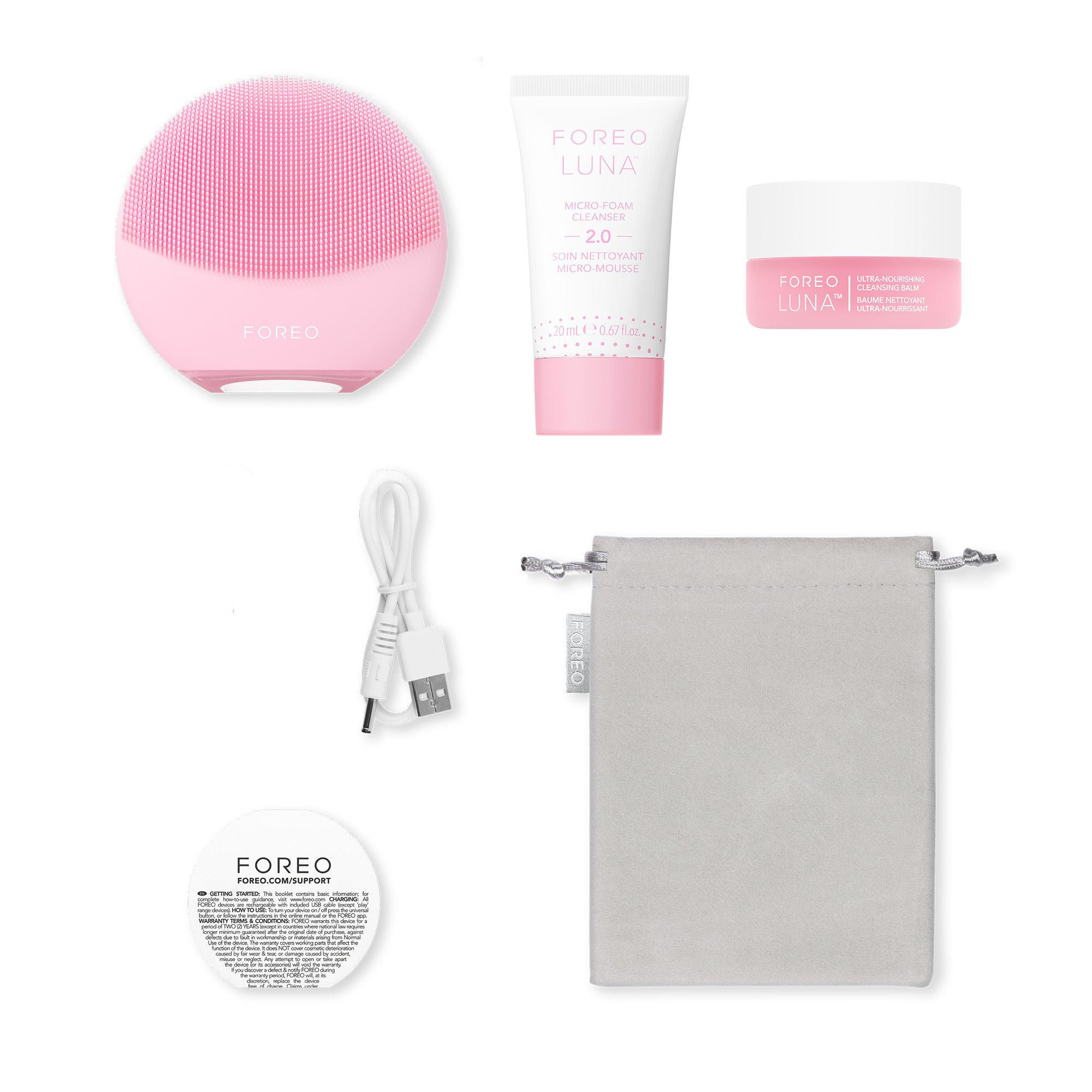Foreo Inc - F2518 LUNA™ 4 Mini Facial Cleaning Device