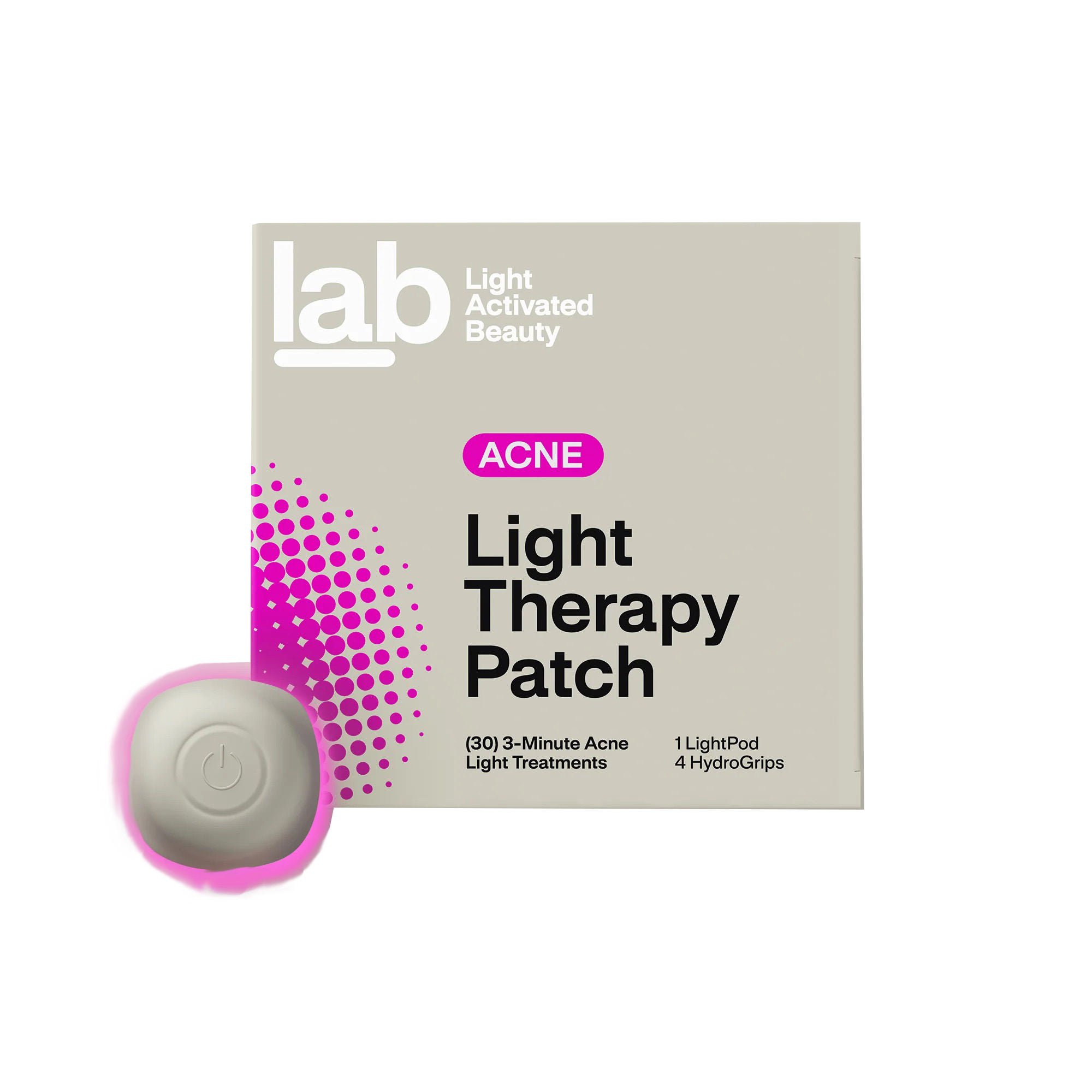 LED Technologies Inc - ACPOD LAB Acne Light Therapy Patch Acne Treatments with Lightpod and Four Hydrogrips
