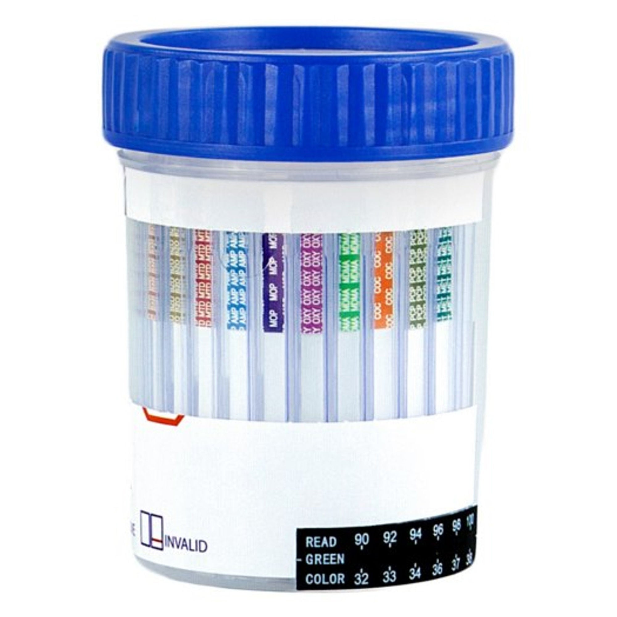 Healgen Scientific Ltd - HCDOAV-975 Drugs of Abuse Test Kit Healgen® AMP, BAR, BZO, COC, MOP, MTD, OXY 25 Tests CLIA Waived