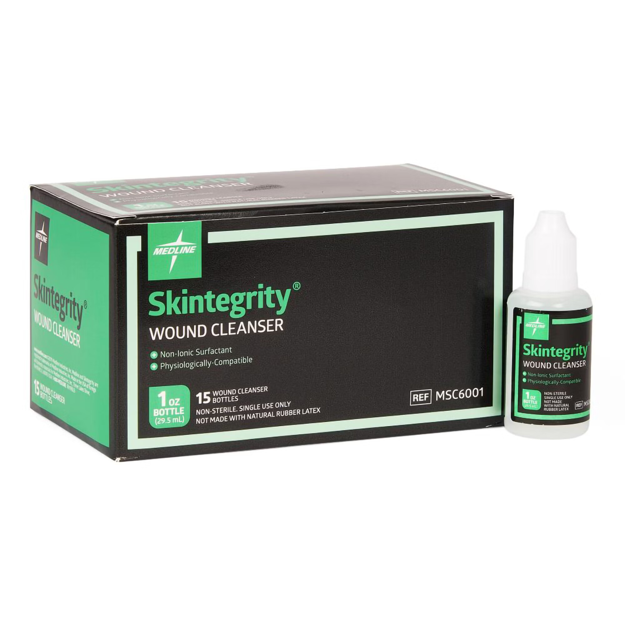 Medline - MSC6001 Wound Cleanser Skintegrity 1 oz. Squeeze Bottle NonSterile