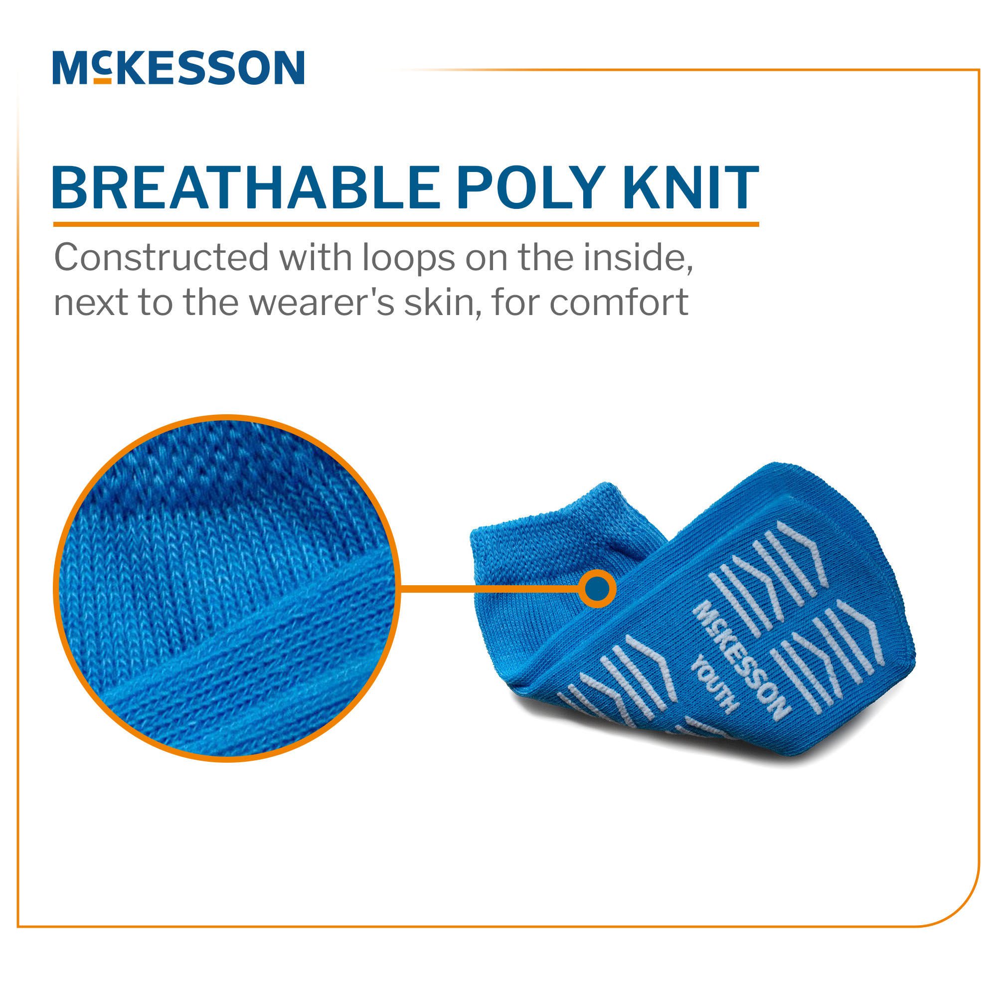 McKesson Brand - 16-Y-3849 McKesson Slipper Socks