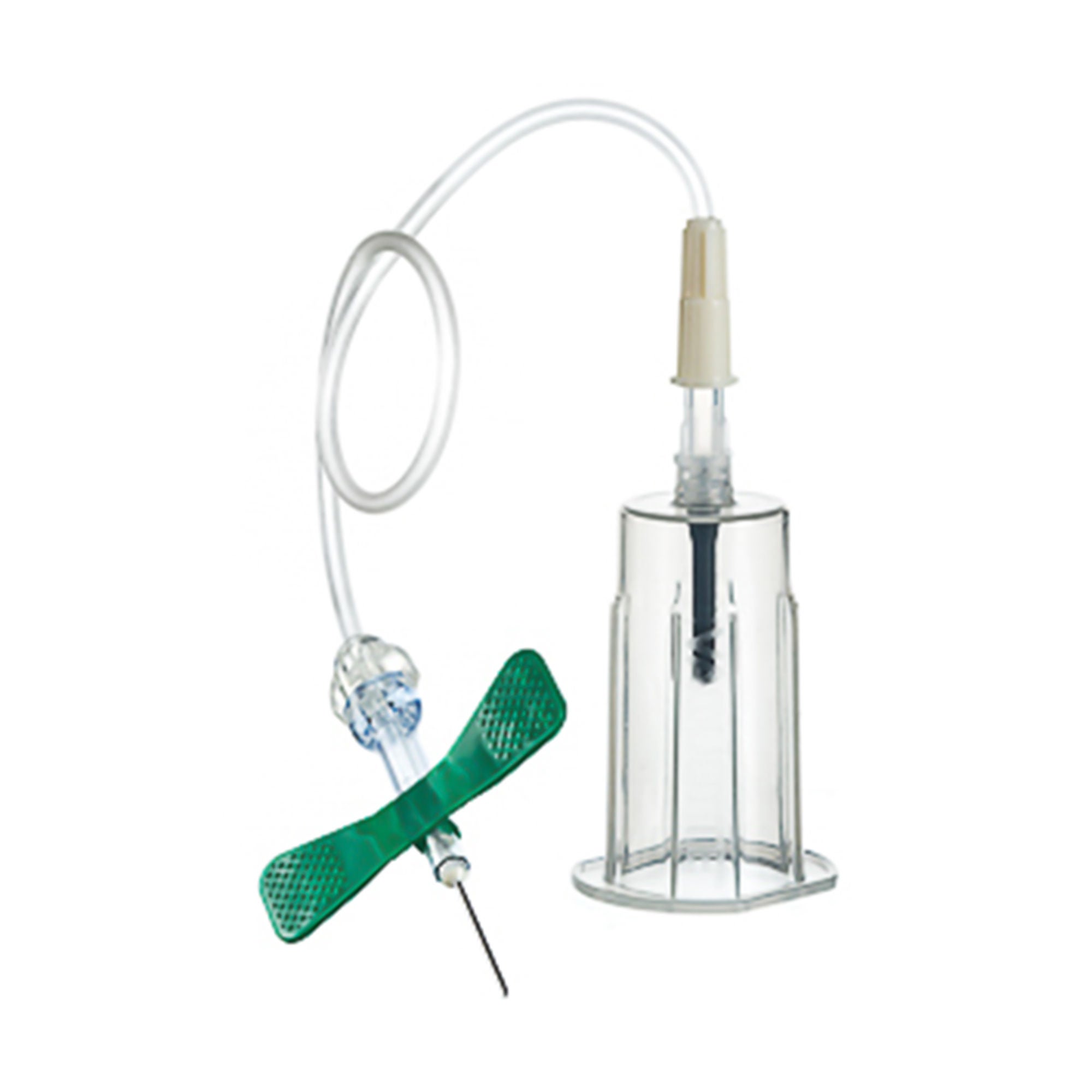 Greiner Bio-One - 450085V1 Vacuette® Blood Collection Set with Holder 21 Gauge 3/4 Inch Needle Length Safety Needle 7-1/2 Inch Tubing Sterile