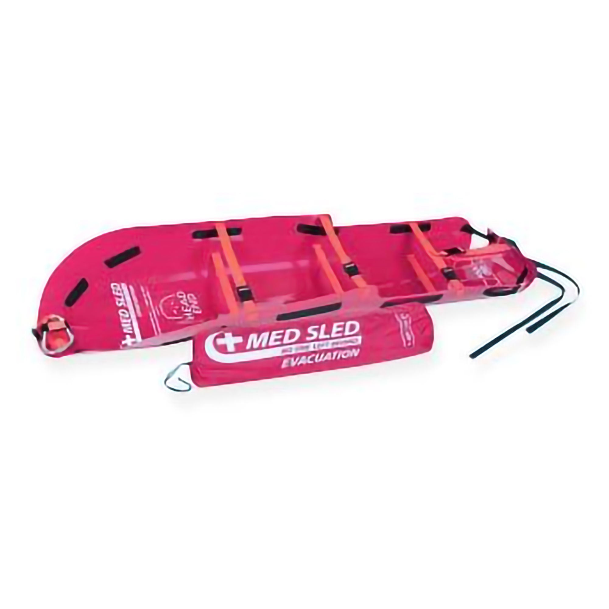 Medline - BND324736139 Evacuation Sled Med Sled® Red 36 X 84 Inch