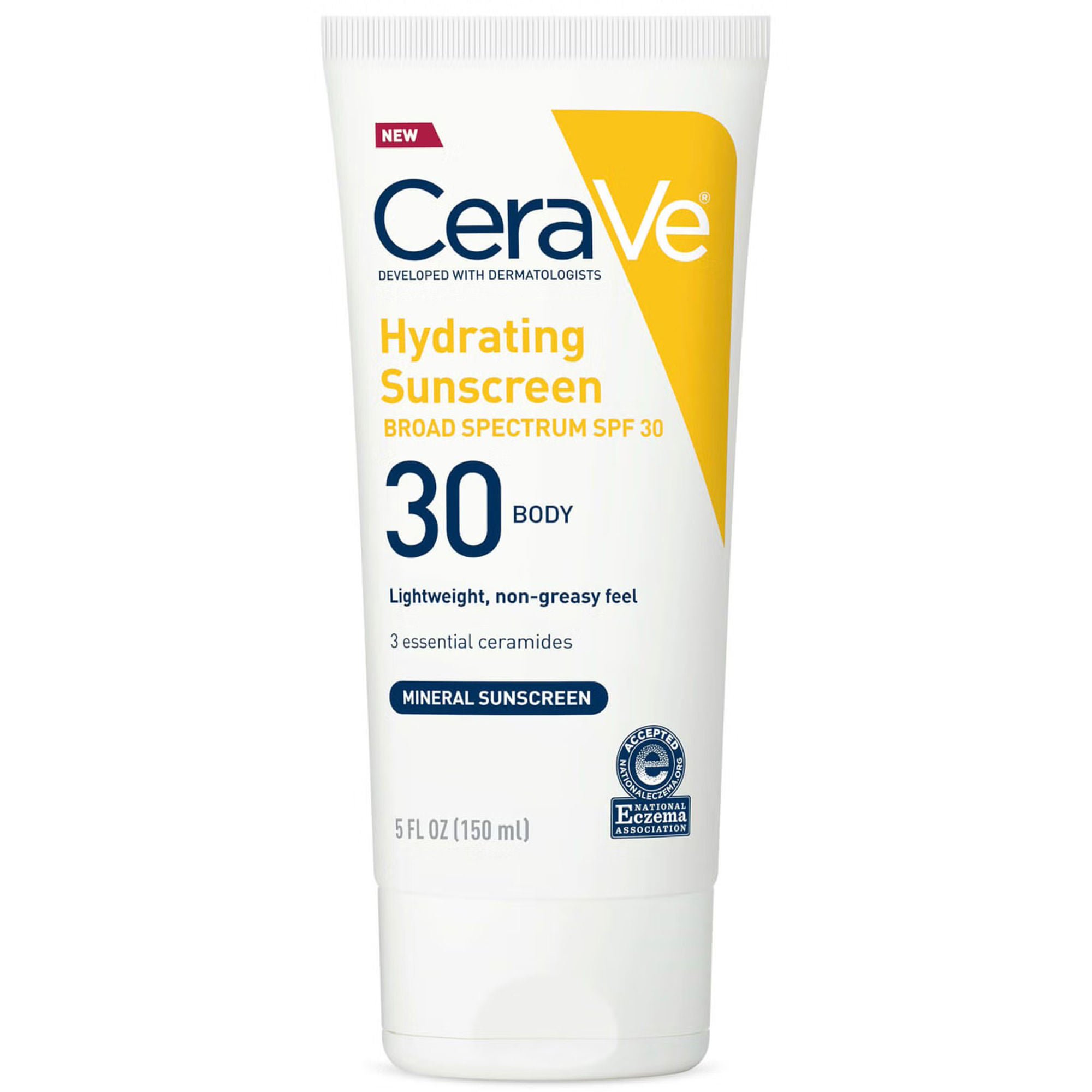 Loreal USA - 60600051499 CeraVe® Hydrating Mineral Sunscreen for Body SPF 30