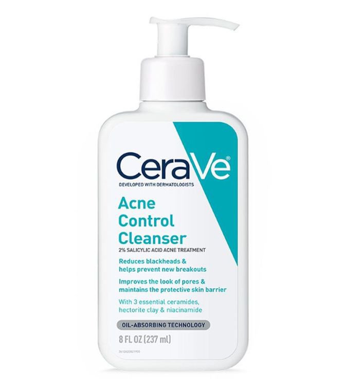Loreal USA 60600057713 - CeraVe® 2% Salicylic Acid Acne Control Cleanser with Ceramides & Hectorite Clay - 1/Each