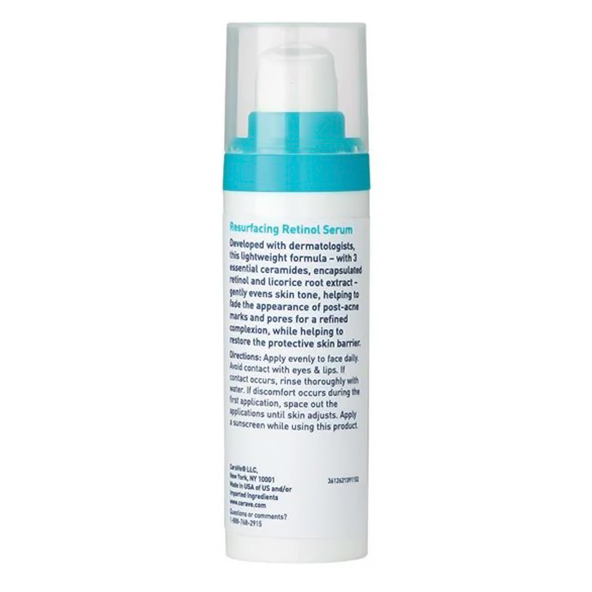 Loreal USA 60600051227 - CeraVe® Resurfacing Encapsulated Retinol Serum, 1-ounce Bottle - 1/Each