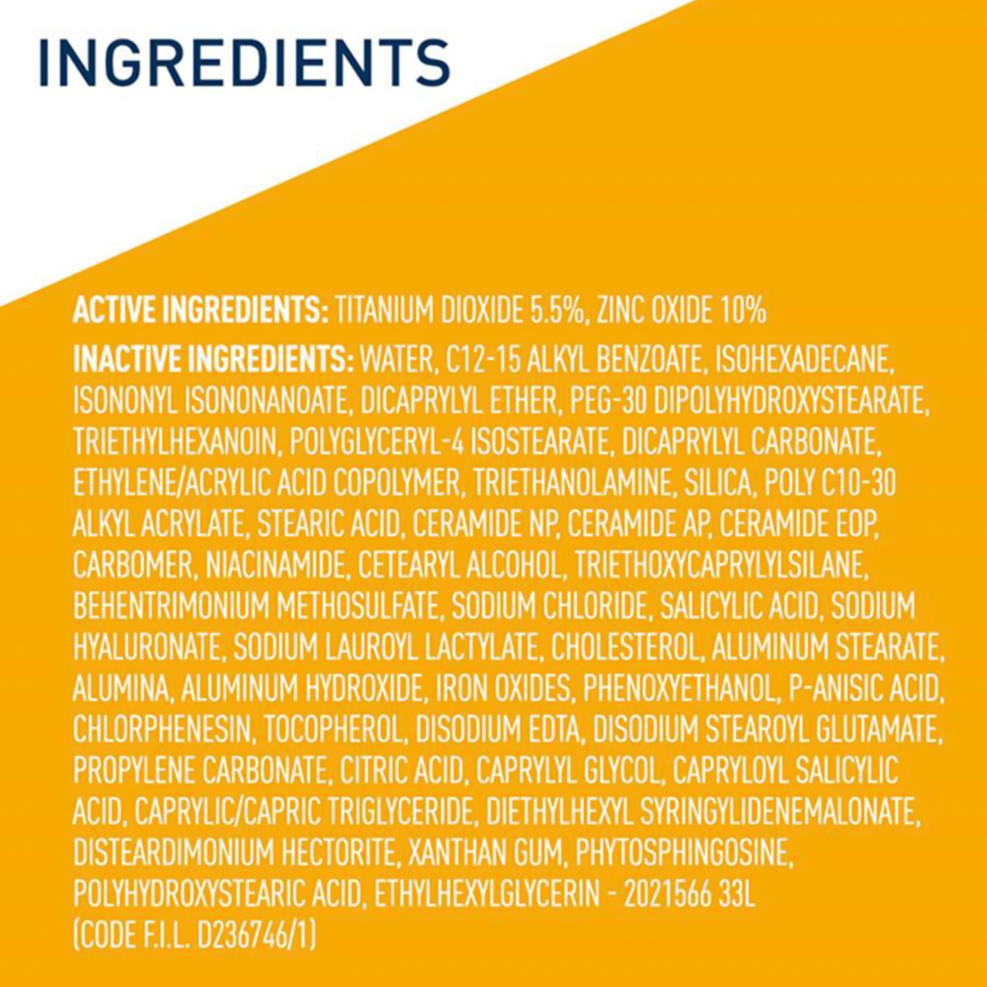 Loreal USA 60600051231 - CeraVe® Hydrating Mineral Sunscreen Medium Sheer Tint, SPF 30, 1.7-ounce Tube - 1/Each