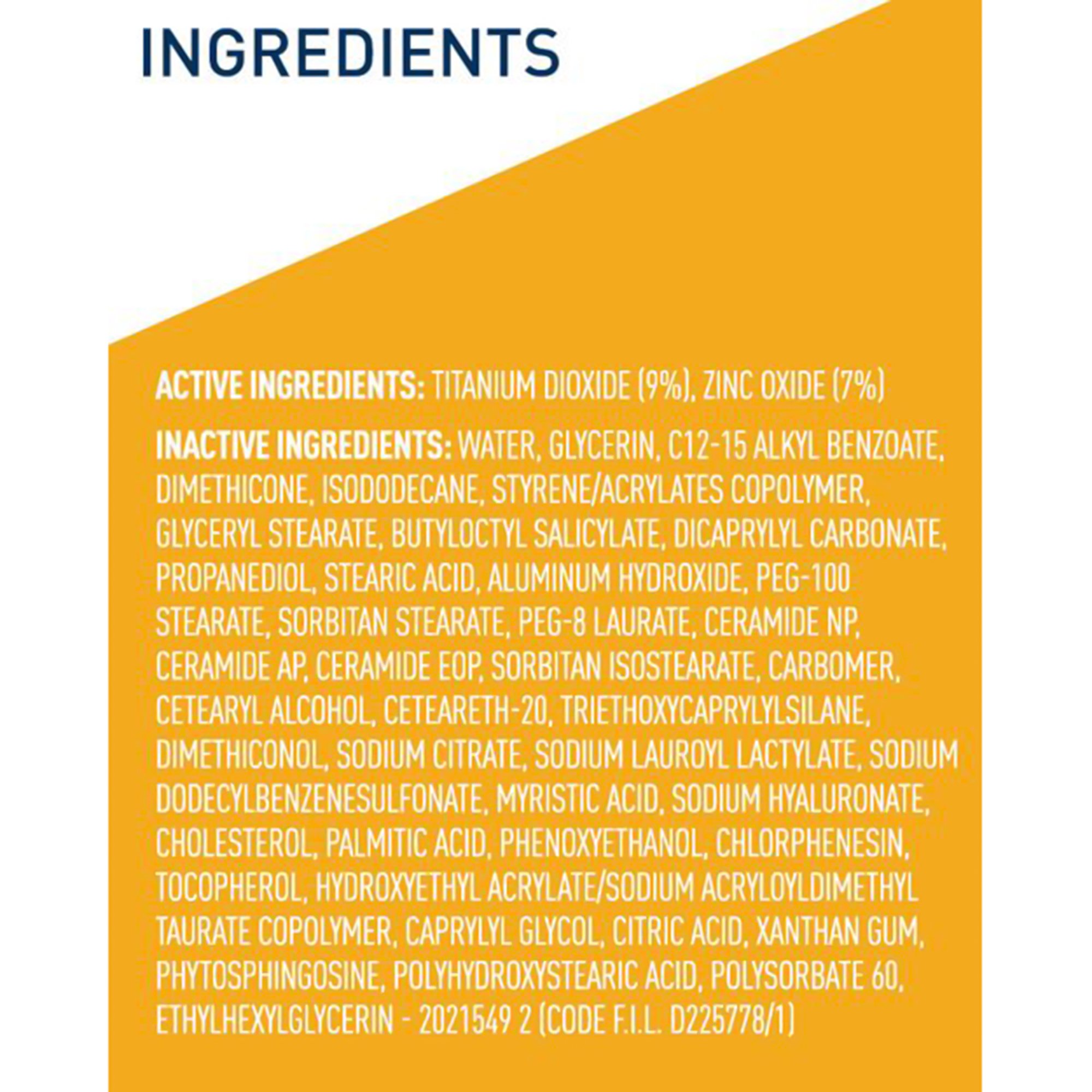 Loreal USA 60600051495 - CeraVe® Hydrating Mineral Sunscreen Body SPF 50, 2.5-ounce Tube - 1/Each