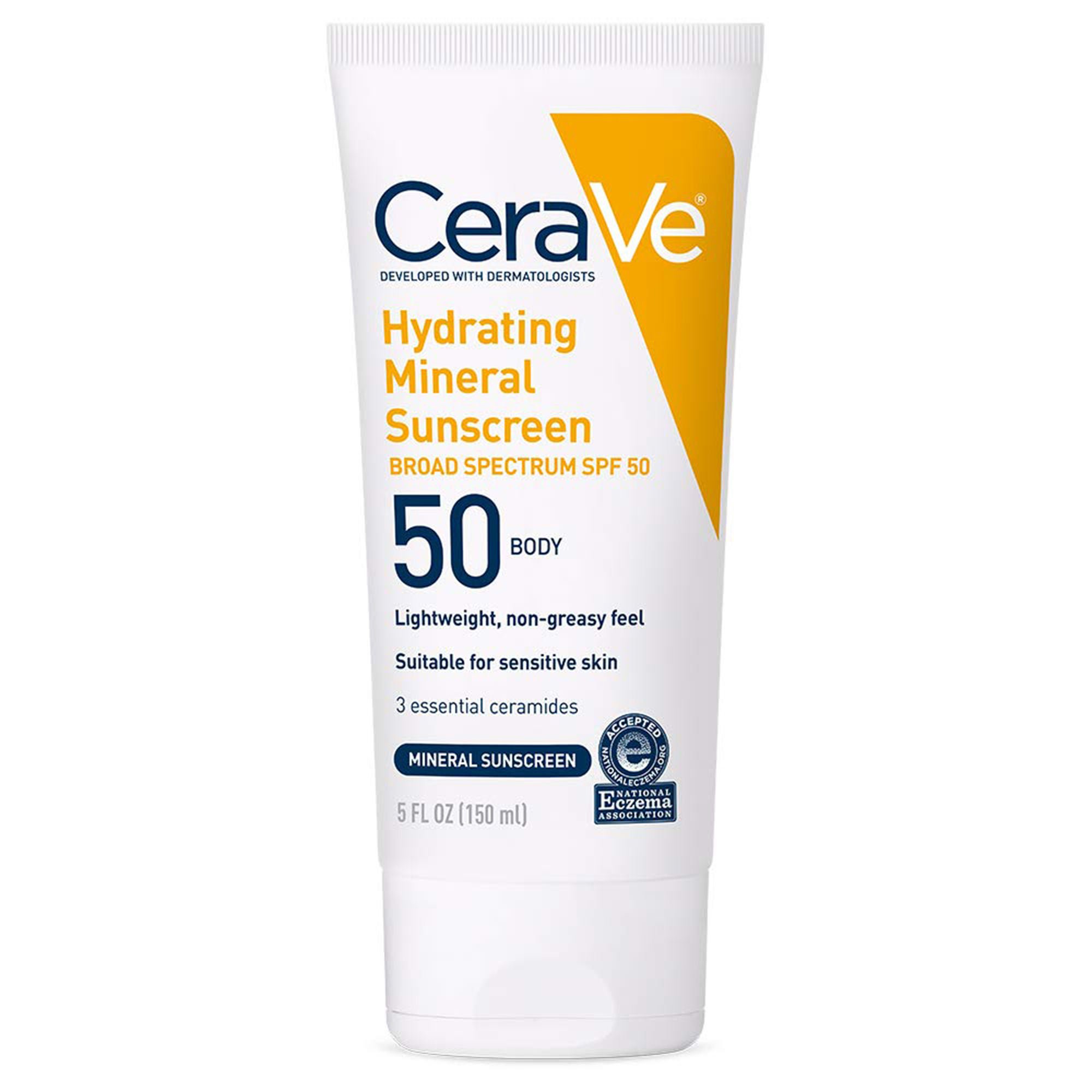 Loreal USA - 60600051491 CeraVe® Hydrating Mineral Sunscreen Body SPF 50
