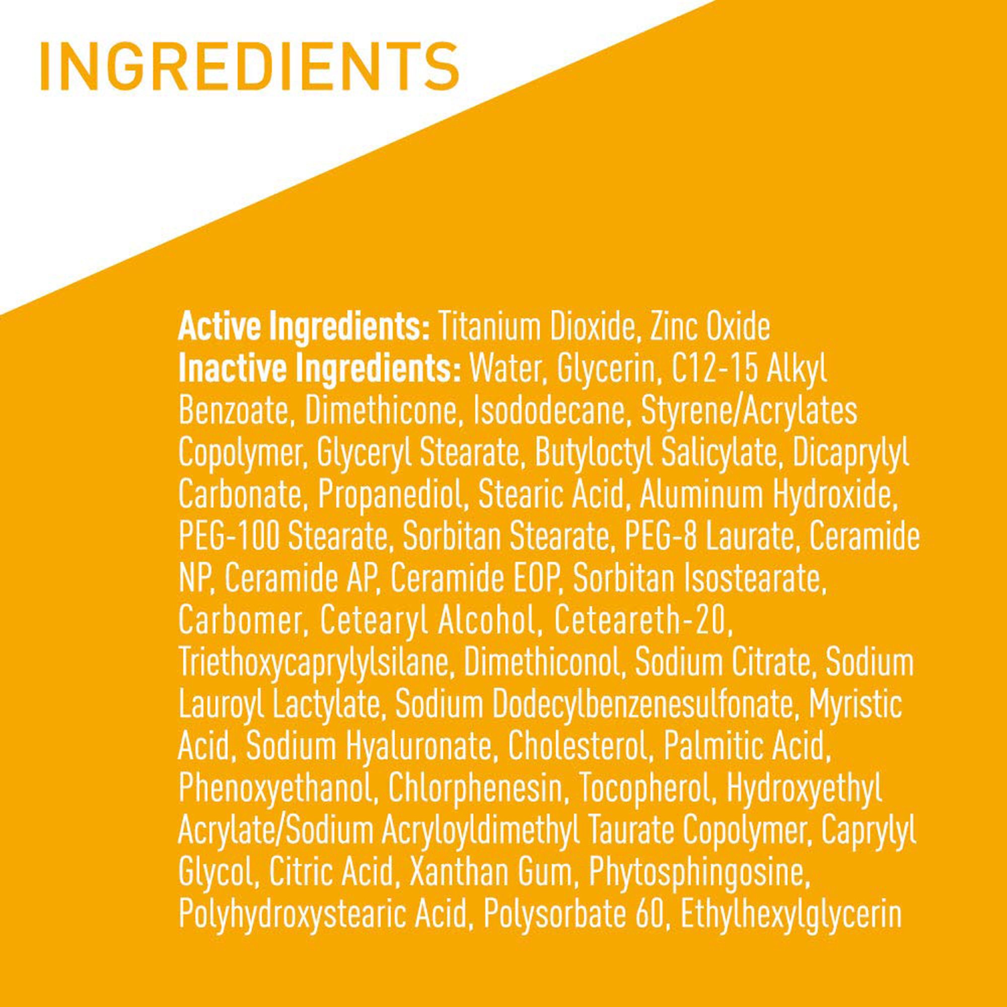 Loreal USA 60600051491 - CeraVe® Hydrating Mineral Sunscreen Body SPF 50, 5-ounce Tube - 1/Each