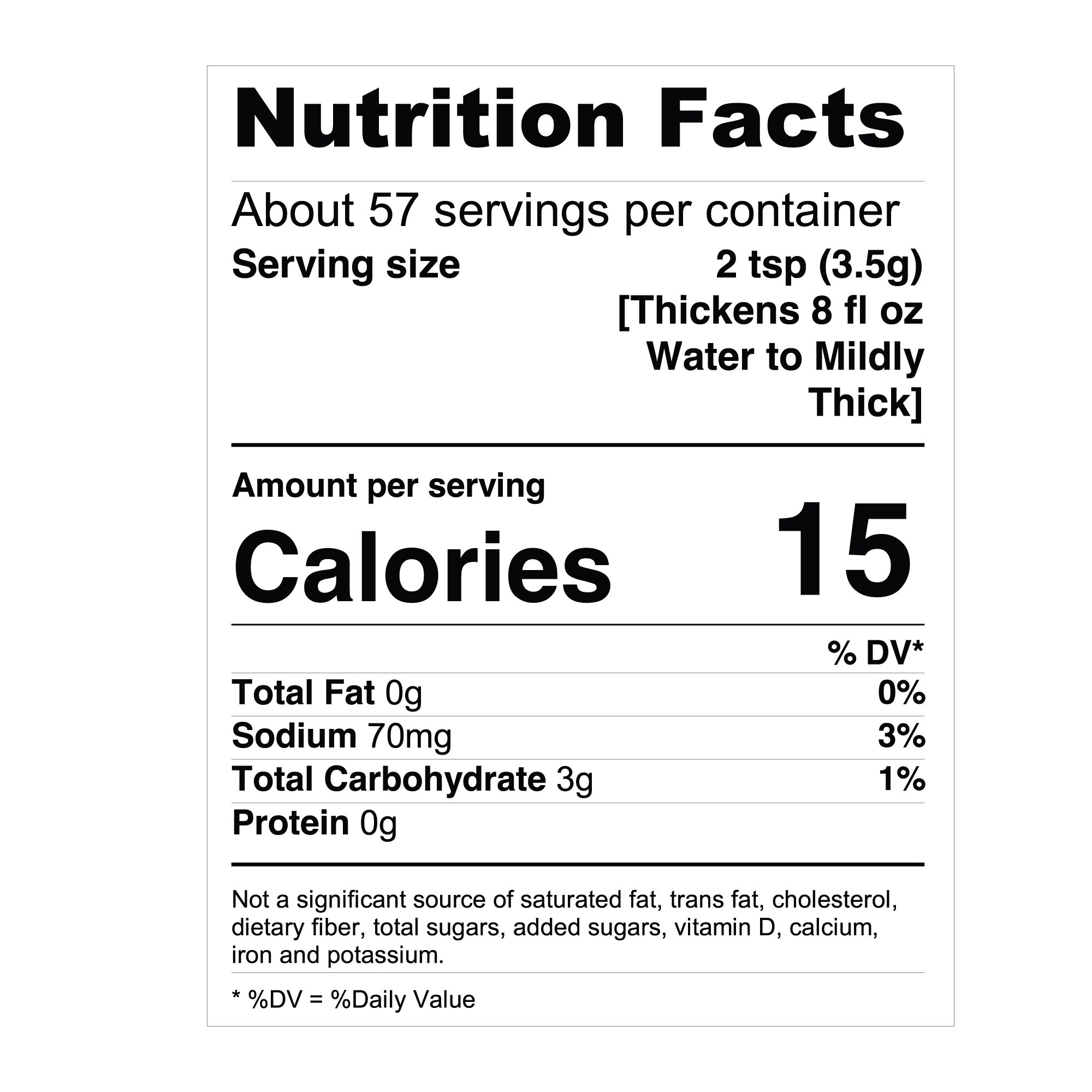 McKesson Food and Beverage Thickener 16-DT9800 by McKesson Brand