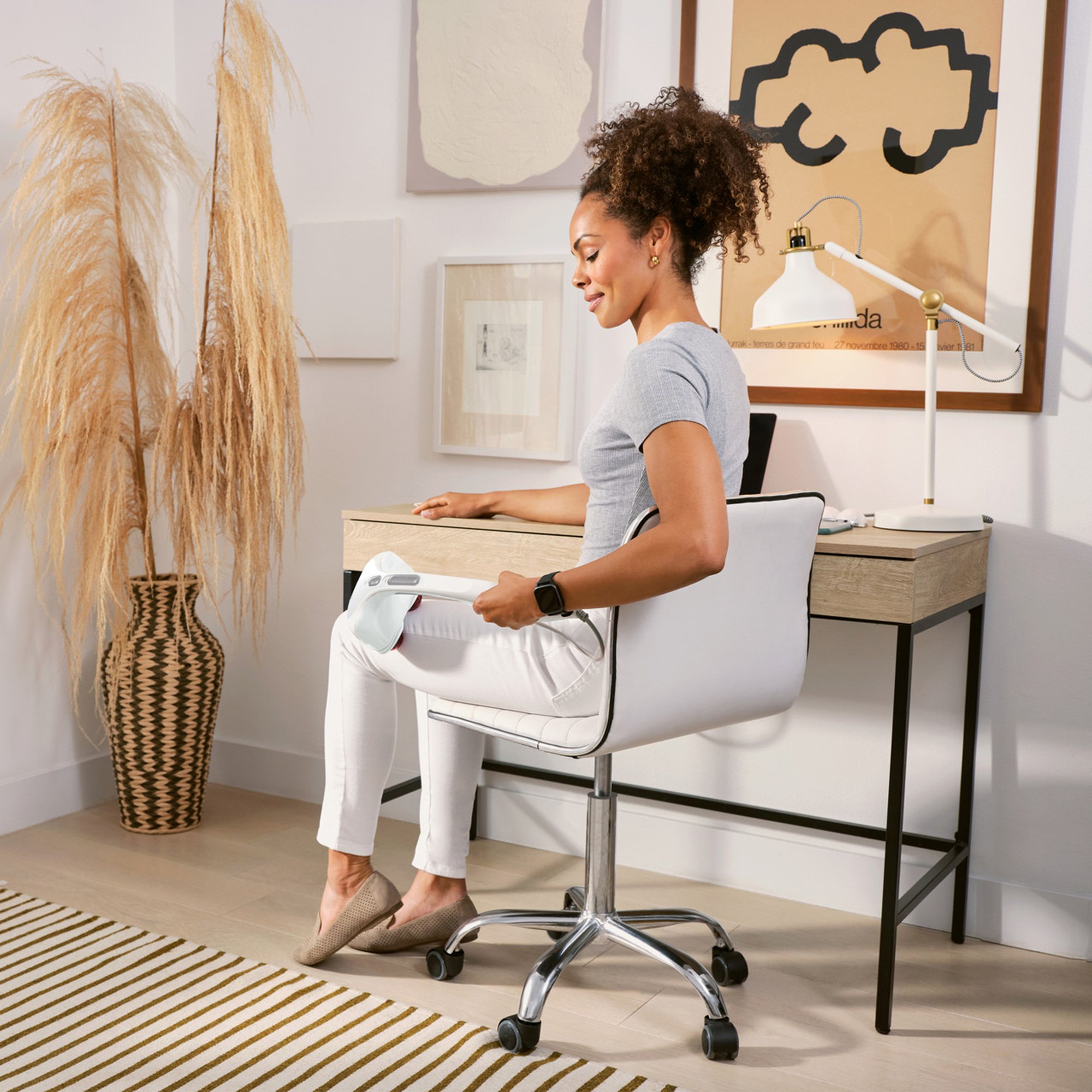 HoMedics USA LLC HHP-285HJ-WT - Homedics® Duo Percussion Body Massager with Heat - 1/Each, 2/Case