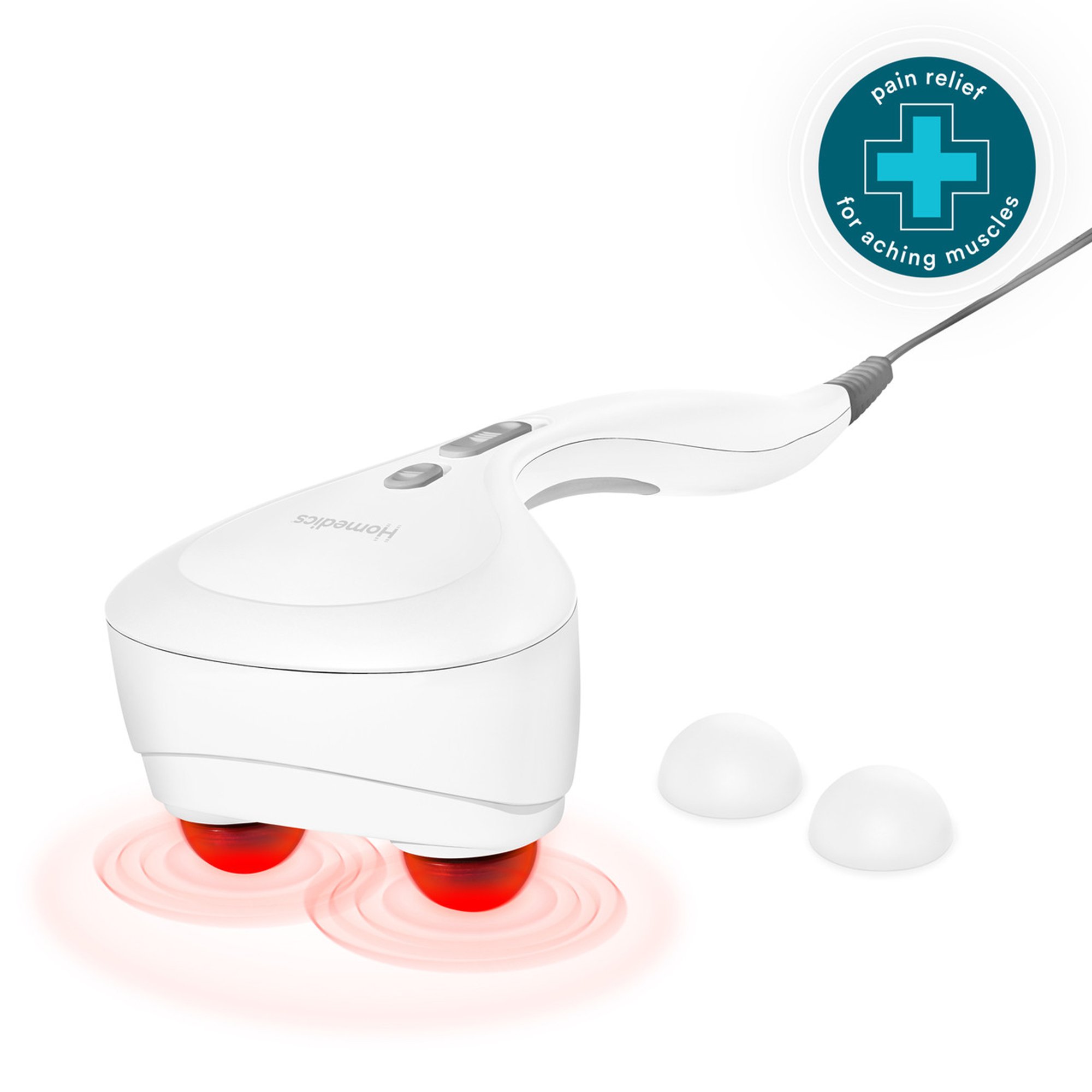 HoMedics USA LLC HHP-285HJ-WT - Homedics® Duo Percussion Body Massager with Heat - 1/Each, 2/Case