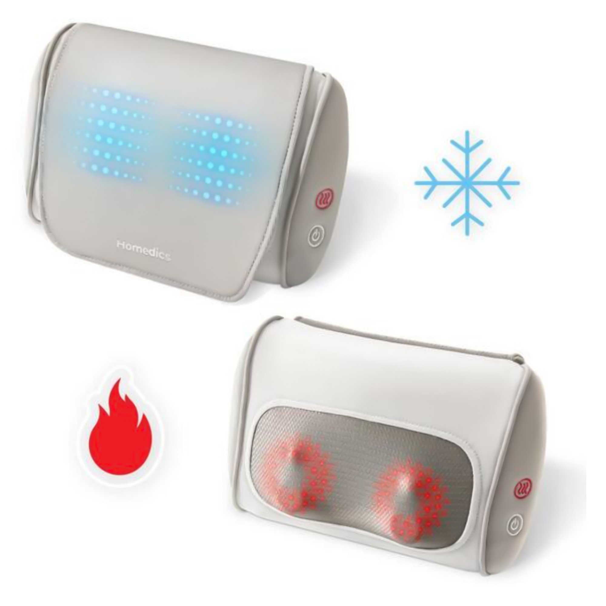 HoMedics USA LLC SP-97HJ - Homedics® Shiatsu Massage Pillow with Soothing Heat and Freezable Gel Pack - 1/Each, 2/Case