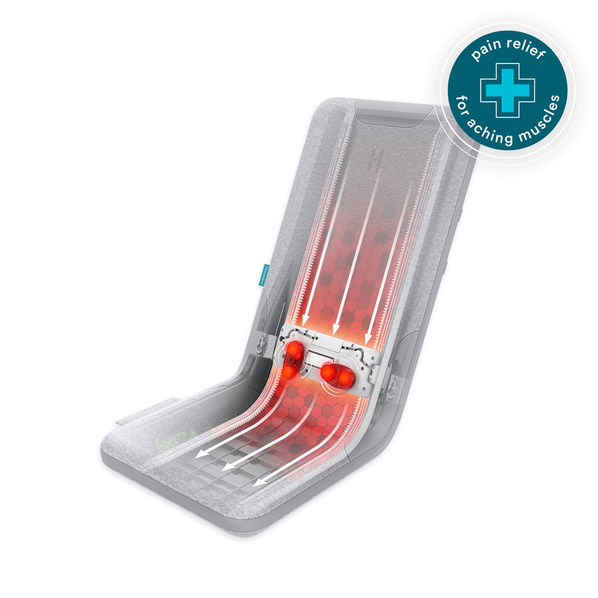 HoMedics USA LLC MCS-512HJ - Homedics® Relief for Every Body shiatsuflex Shoulder-to-Glue Massage Cushion - 1/Each, 2/Case