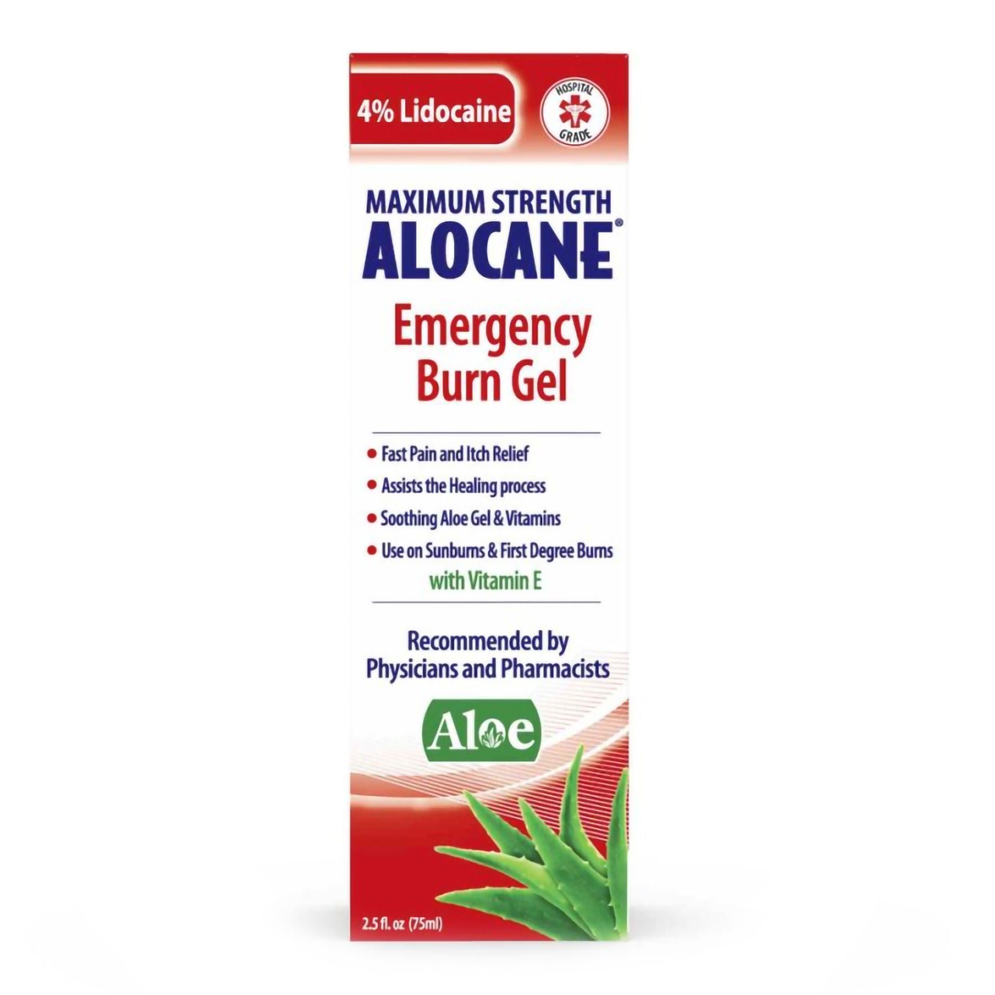 Quest Products Inc - 68229040602 Alocane® Emergency Burn Gel Maximum Strength