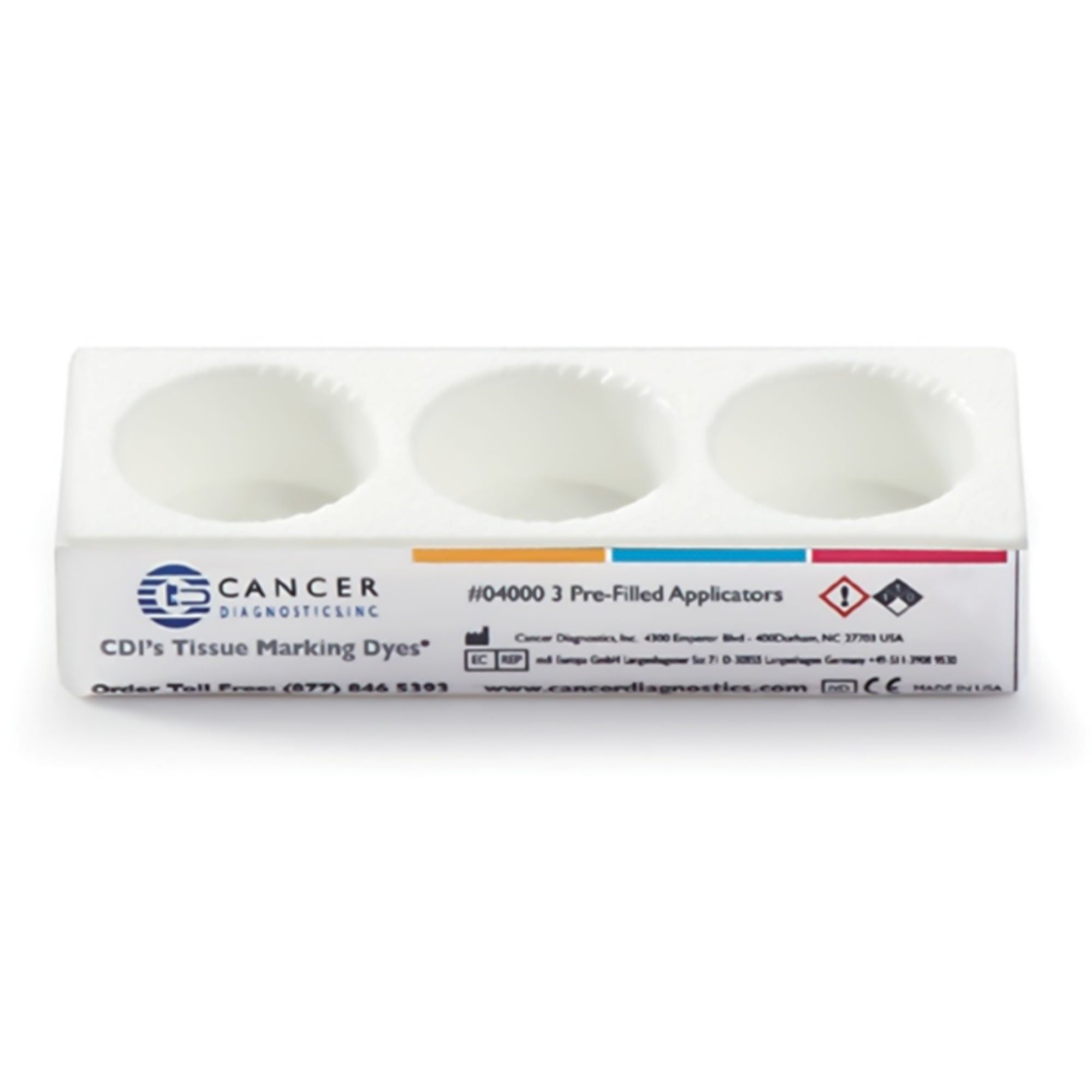 Cancer Diagnostics - 04300T CDI® Tissue Marking Dye Stand 3-Hole For Applicator Series