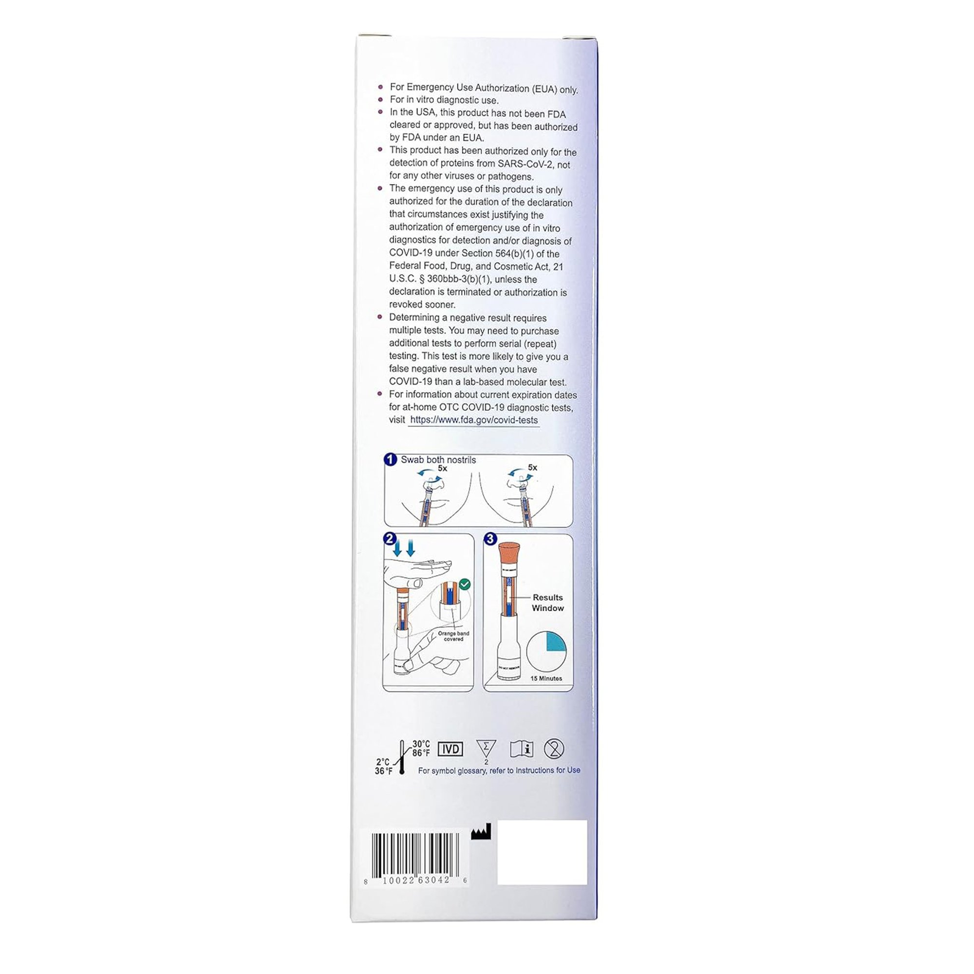 FaStep Respiratory Test Kit USCO5FS-1 by 2San