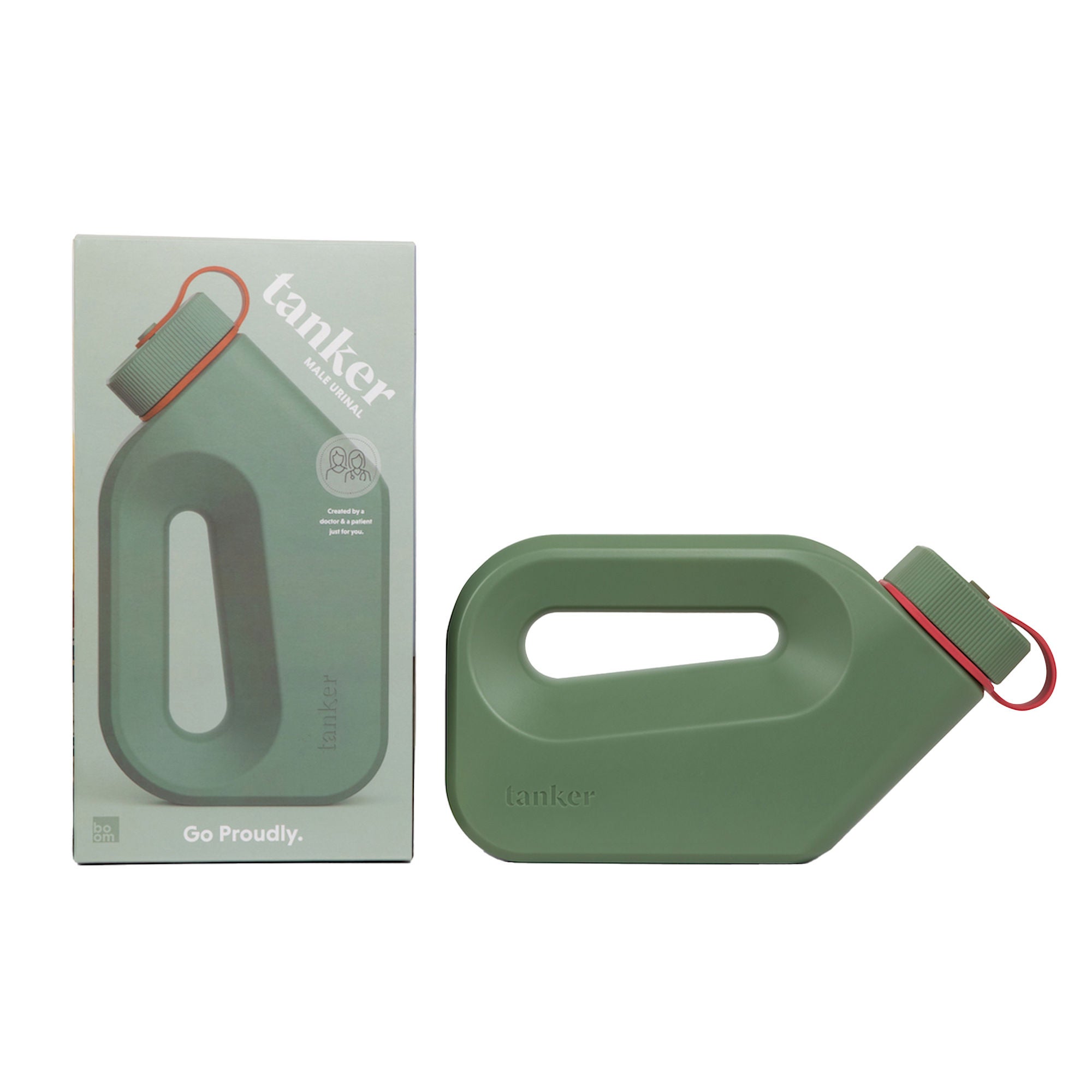 Boom Home Medical - BTAPUBSM001KG Tanker Portable Male Urinal
