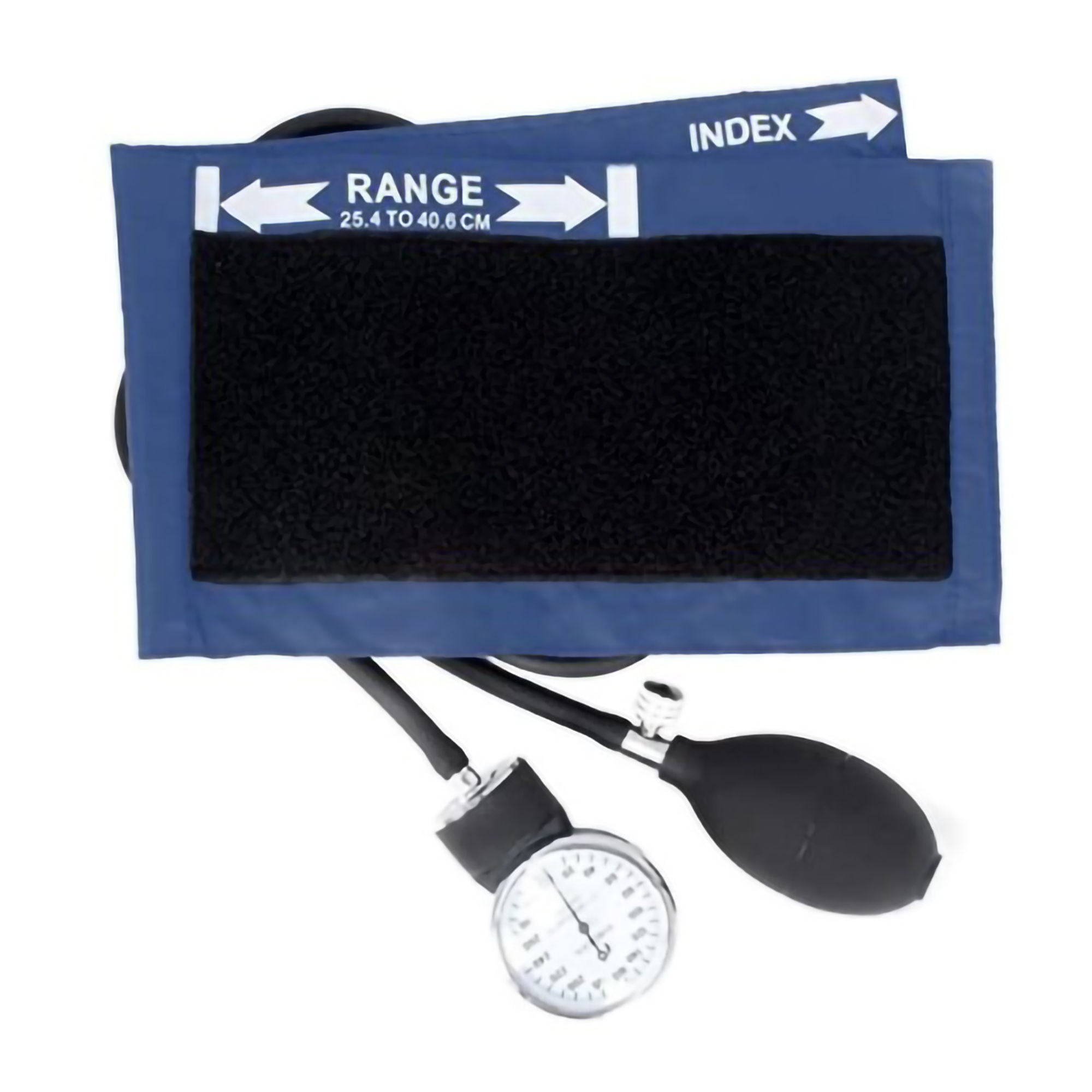 Dixie EMS - 143401PUR Aneroid Sphygmomanometer with Cuff Dixie EMS Adult Cuff Arm Nylon Cuff 25 to 40 cm Palm Aneroid