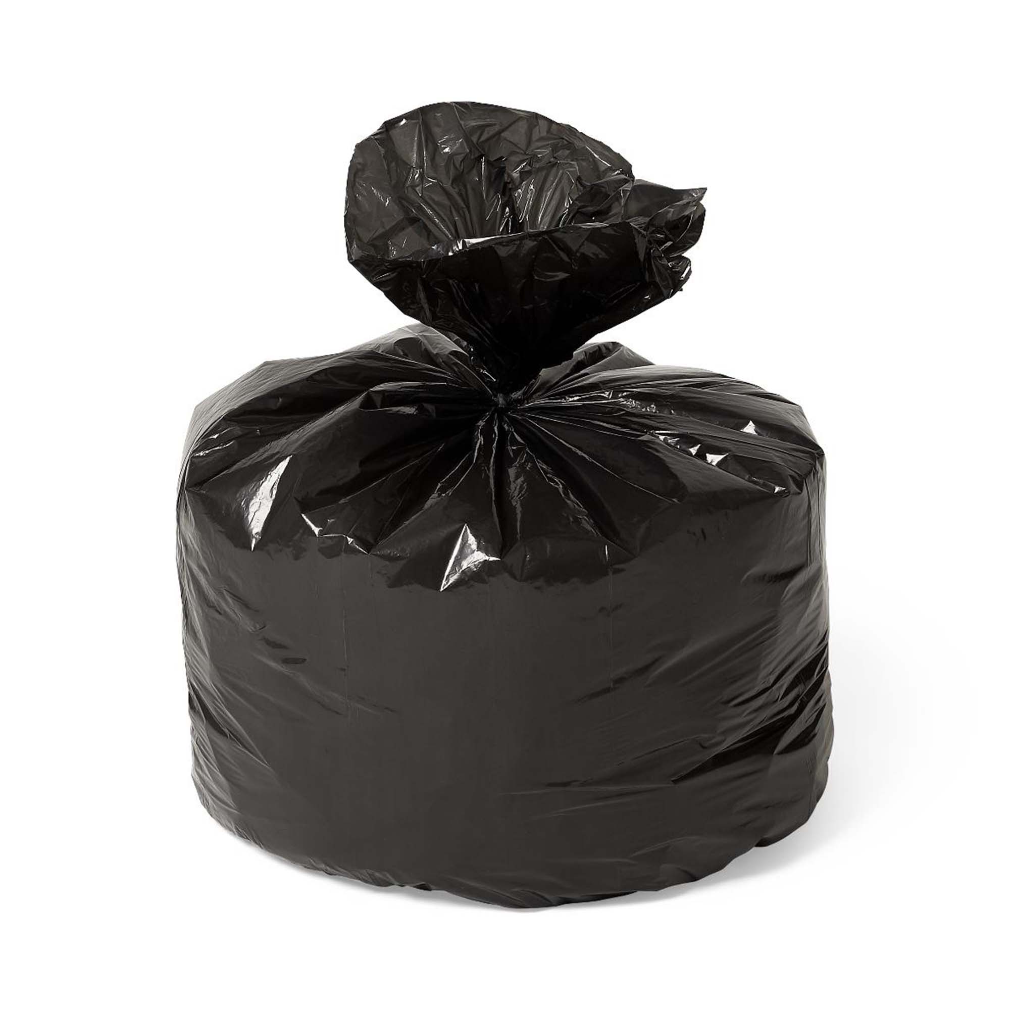Medline - NON022225 Trash Bag Medline 33 gal. 0.45 mil 33 X 39 Inch Black Flat Pack