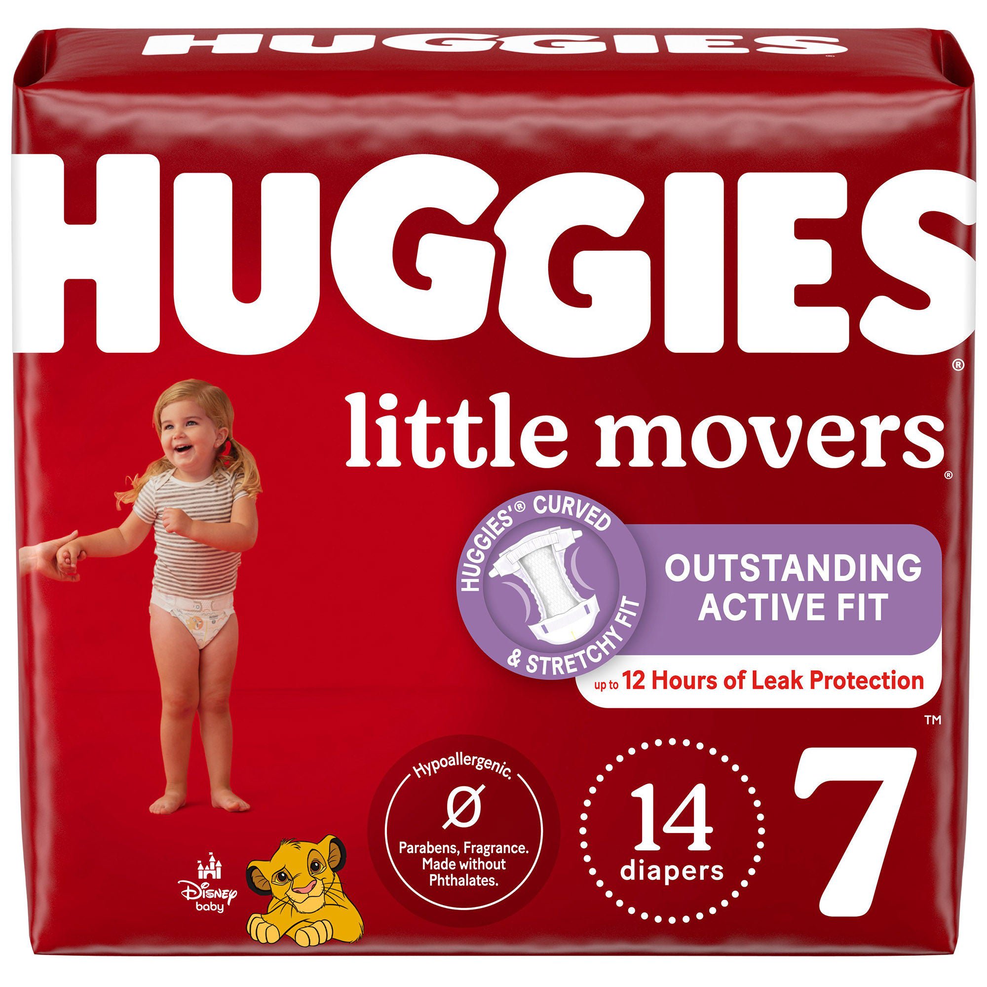Kimberly Clark - 53851 Huggies® Little Movers® Diaper