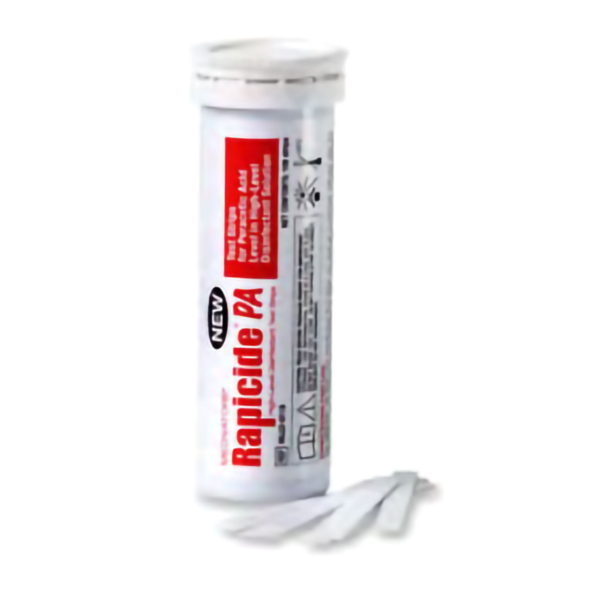 Steris - ML020118 Peracetic Acid Indicator Rapicide™ PA 2 X 100 Strips Bottle Single Use