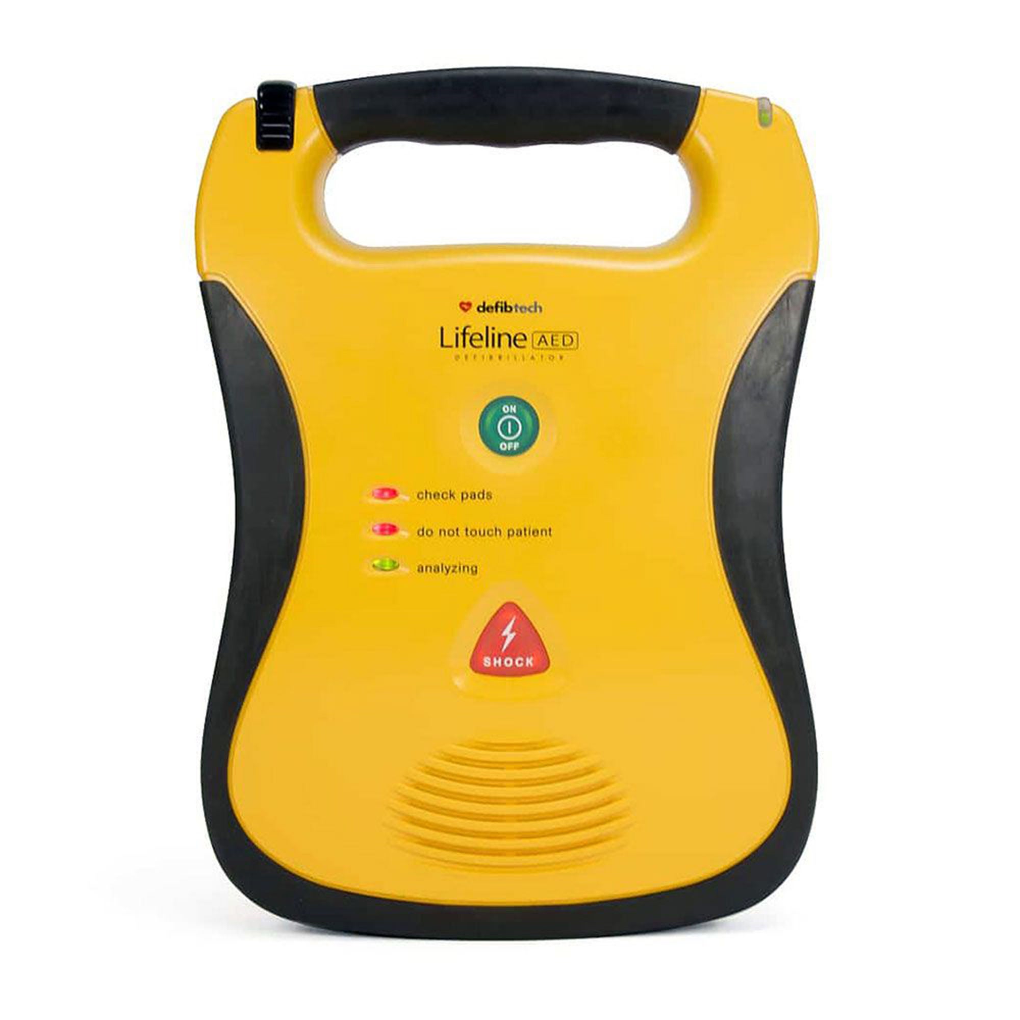 Worldpoint ECC - 30-430 Defibrillator Semi Automatic Defibtech Lifeline™ Electrode Pads Battery Operated LED Display