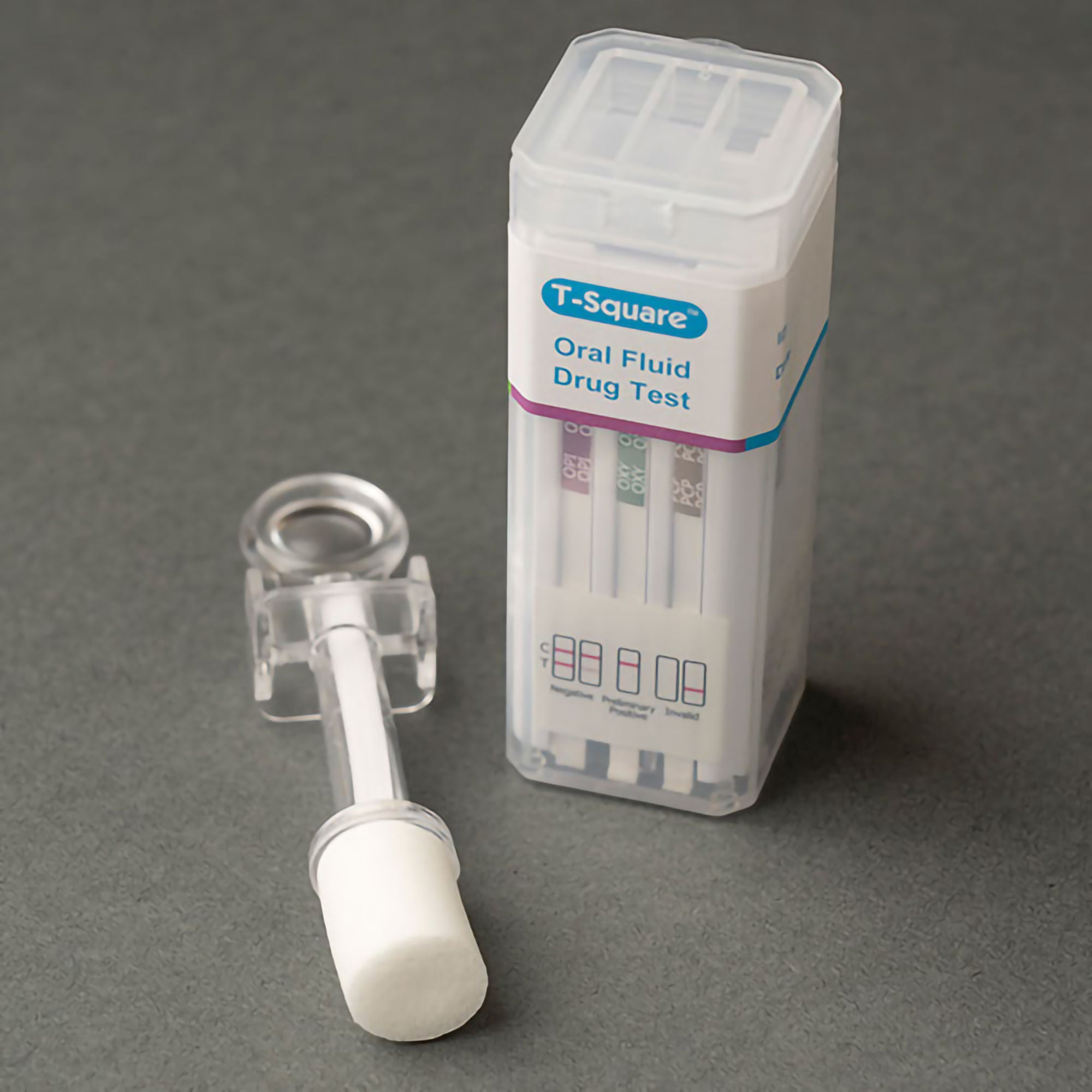 AlcoPro - 8TS103* Drugs of Abuse Test Kit T-Square® AMP50, BAR60, BUP5, BZO30, COC20, mAMP/MET50, OPI40, OXY20, PCP10, THC 25 Tests For Forensic Use Only