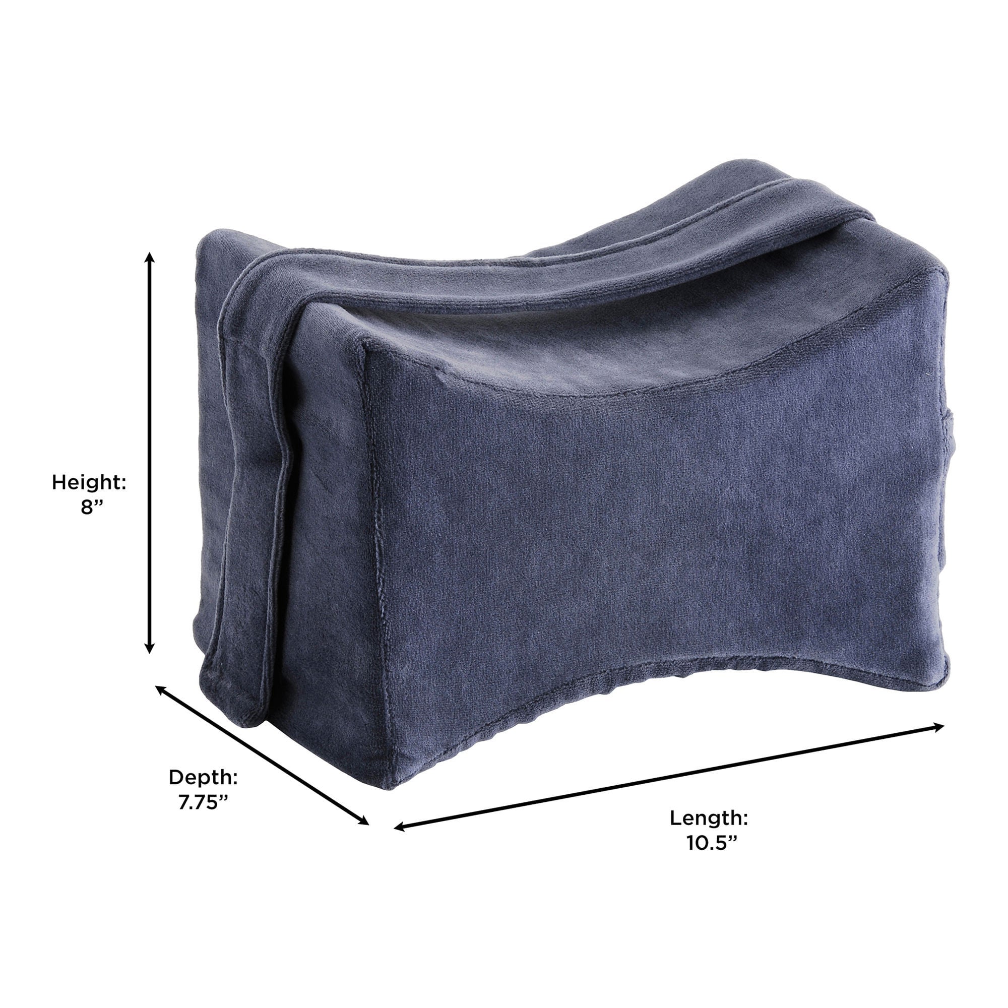 Nova Ortho-Med - 2677-R Knee Spacer Cushion Nova 8 W X 10-1/4 L X 7-1/4 H Inch Foam Hook and Loop Strap Fastening