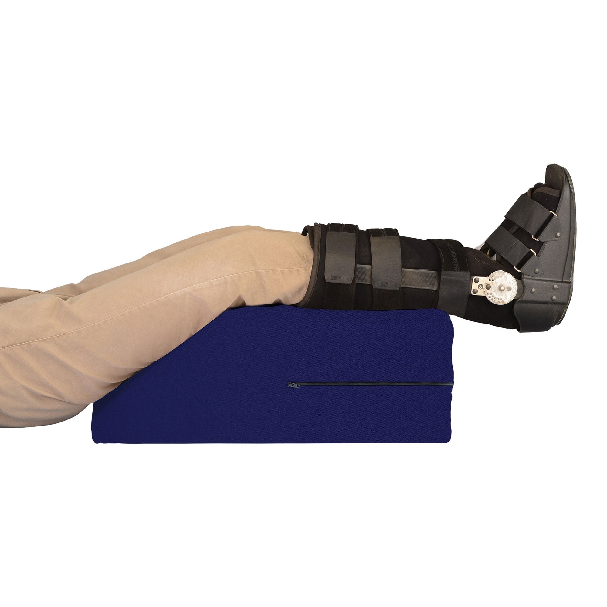 Nova Ortho-Med - 2685BL-R Leg Elevating Wedge Nova 19-1/4 W X 23 L X 6 H Inch Foam Freestanding