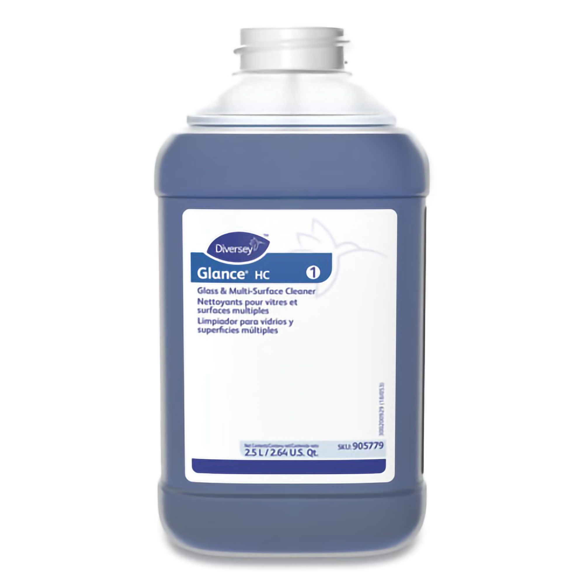 Essendant Co-United Stationers - DVS101109690 Glass / Surface Cleaner Diversey™ Glance® HC Ammoniated Manual Pour Liquid 84.5 oz. Bottle Ammonia Scent NonSterile
