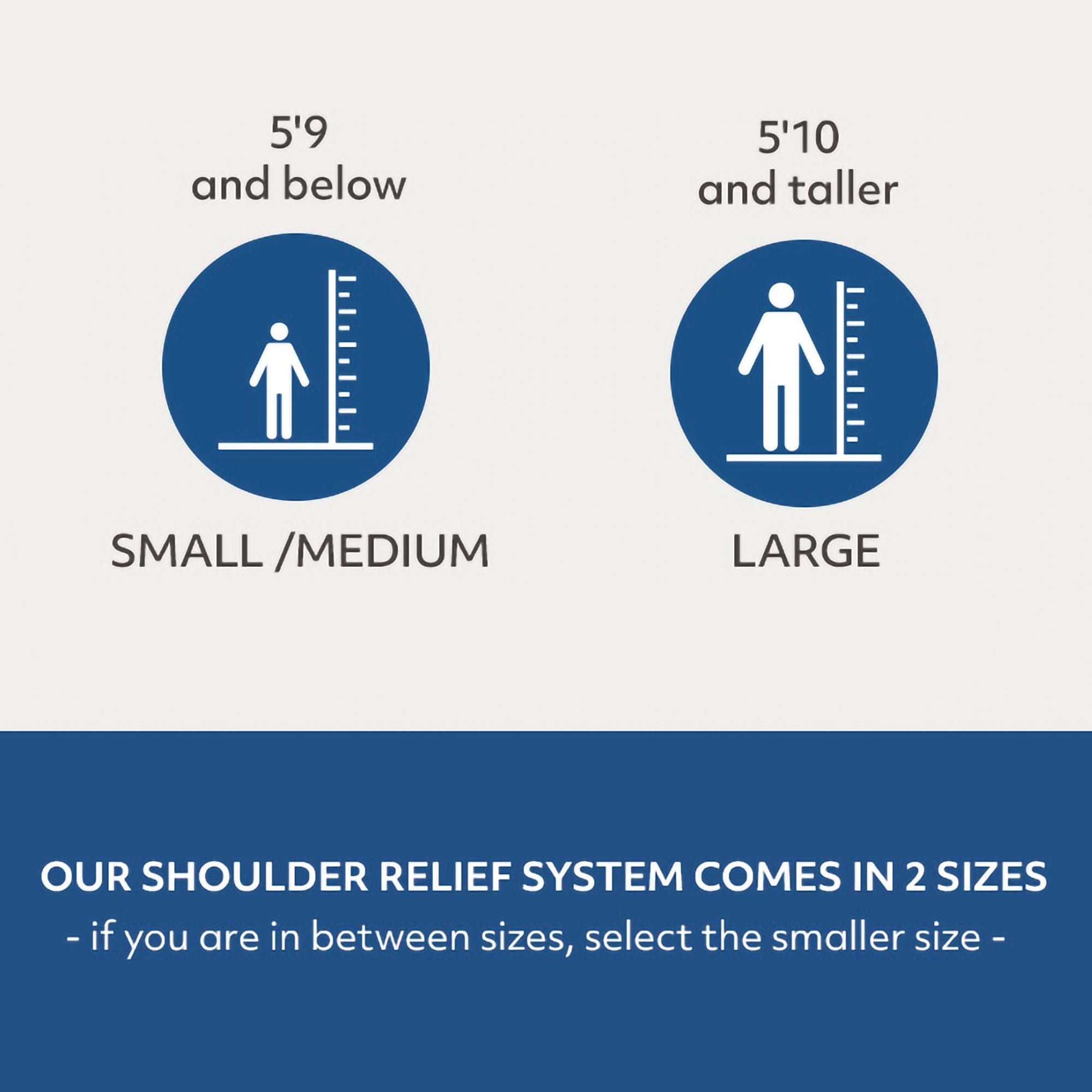 MedCline 1804-02 - MedCline Shoulder Relief System Bundle, S/M, Up to 5'9" - 1/Each