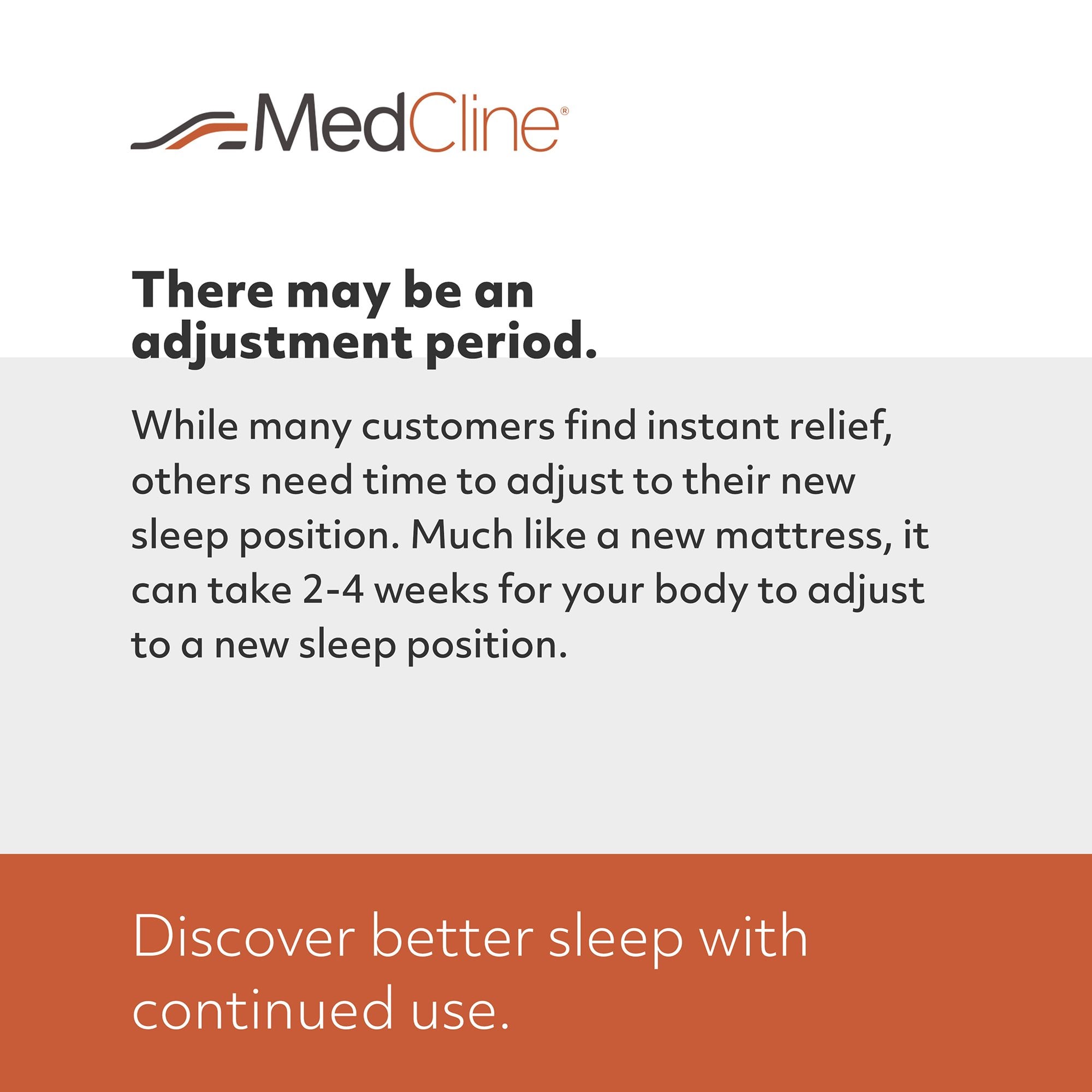 MedCline 1804-02 - MedCline Shoulder Relief System Bundle, S/M, Up to 5'9" - 1/Each
