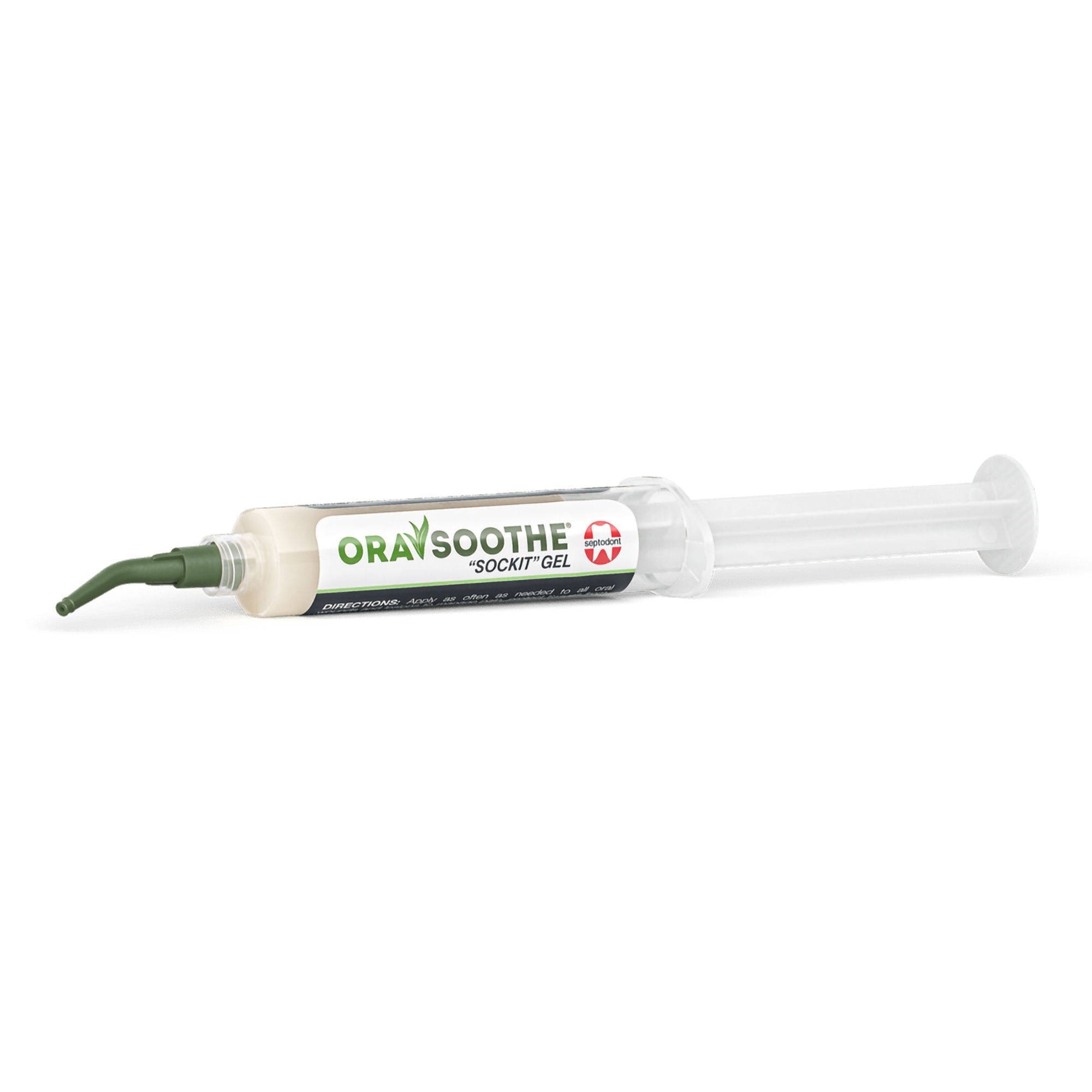 Septodont - 01S0600 Hydrogel Dressing Orasoothe® “Sockit” Gel 5 Count Gel / Amorphous NonSterile